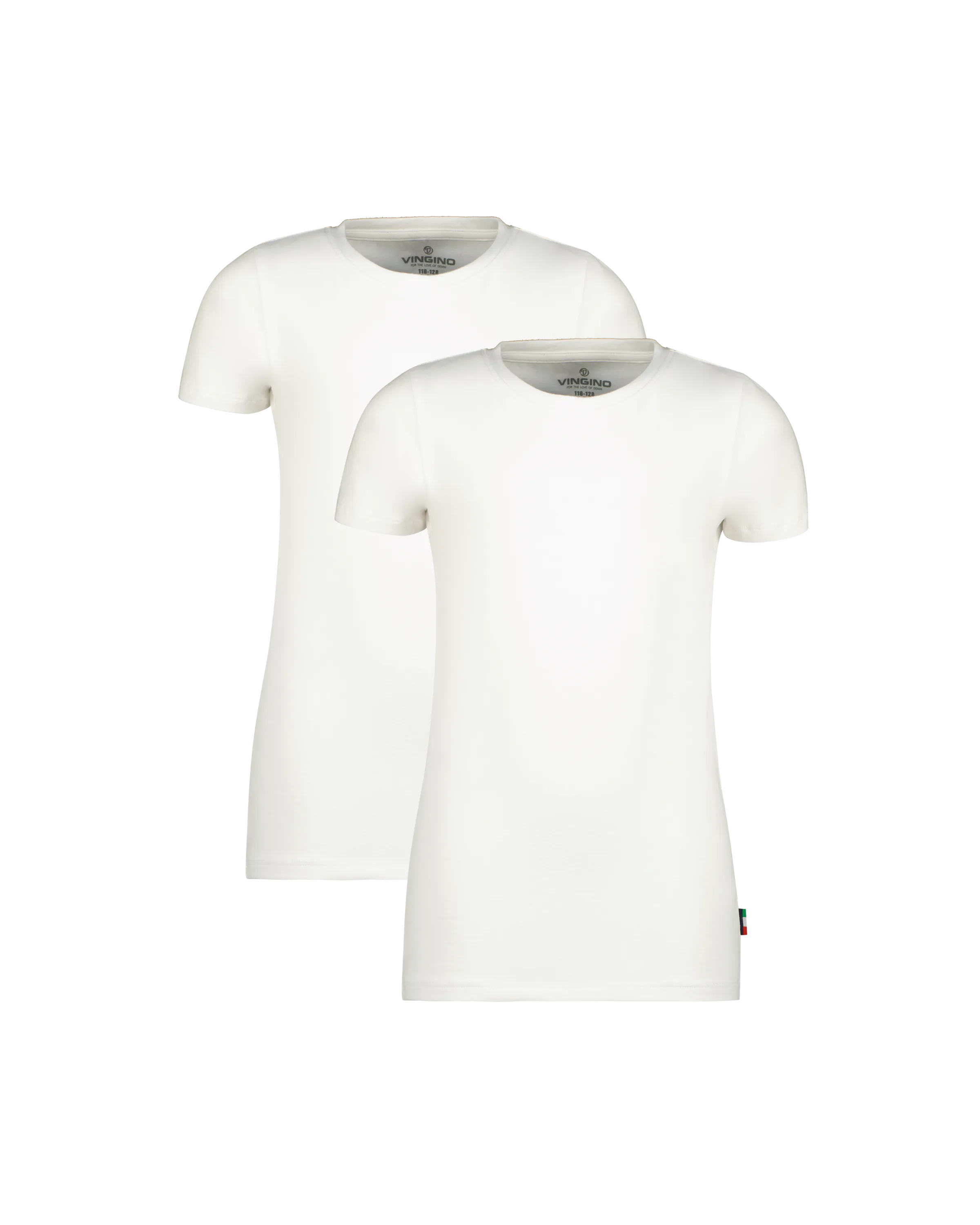 Boys T-shirt 2 pack | White