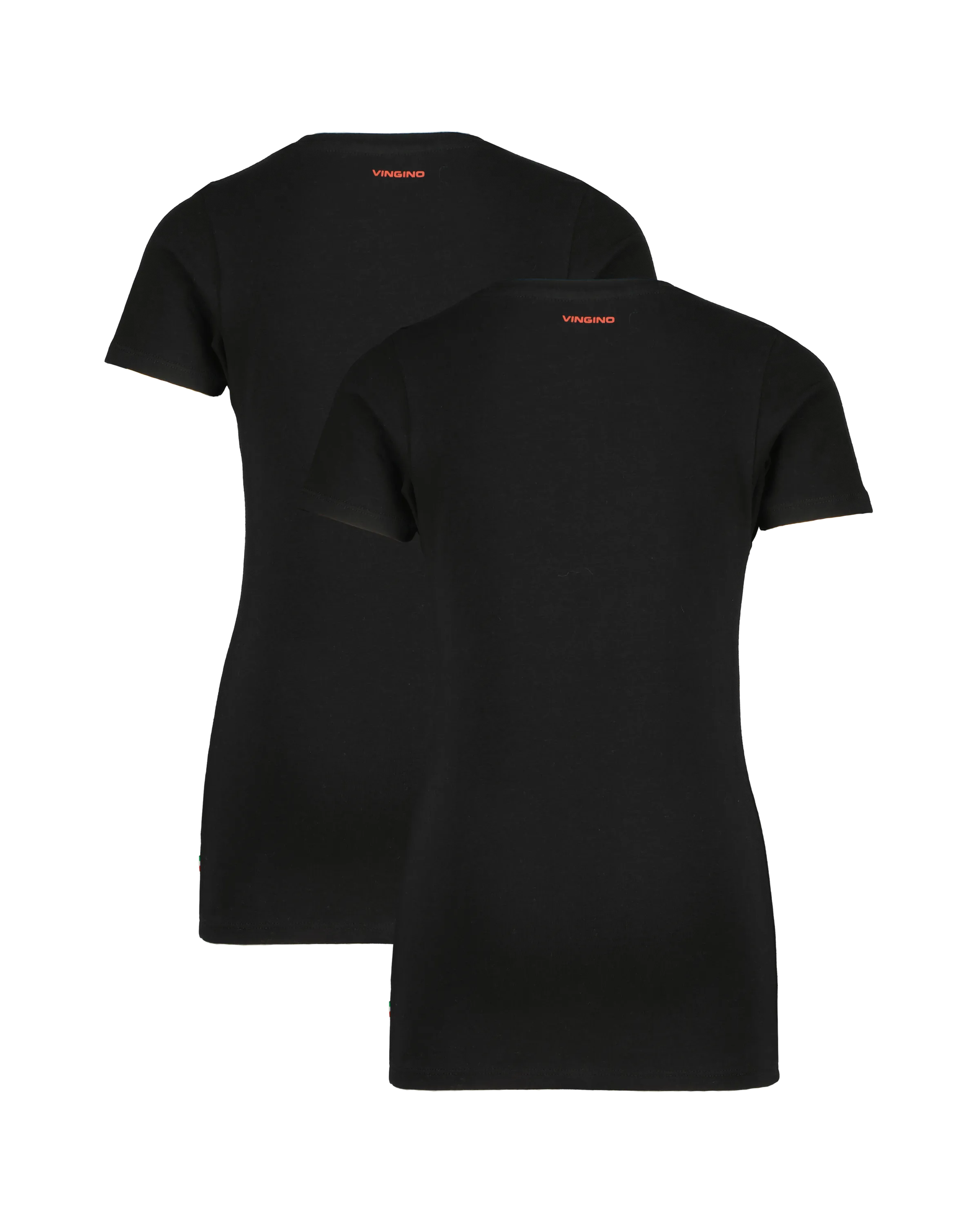 Jongens T-shirt 2 pack | Zwart