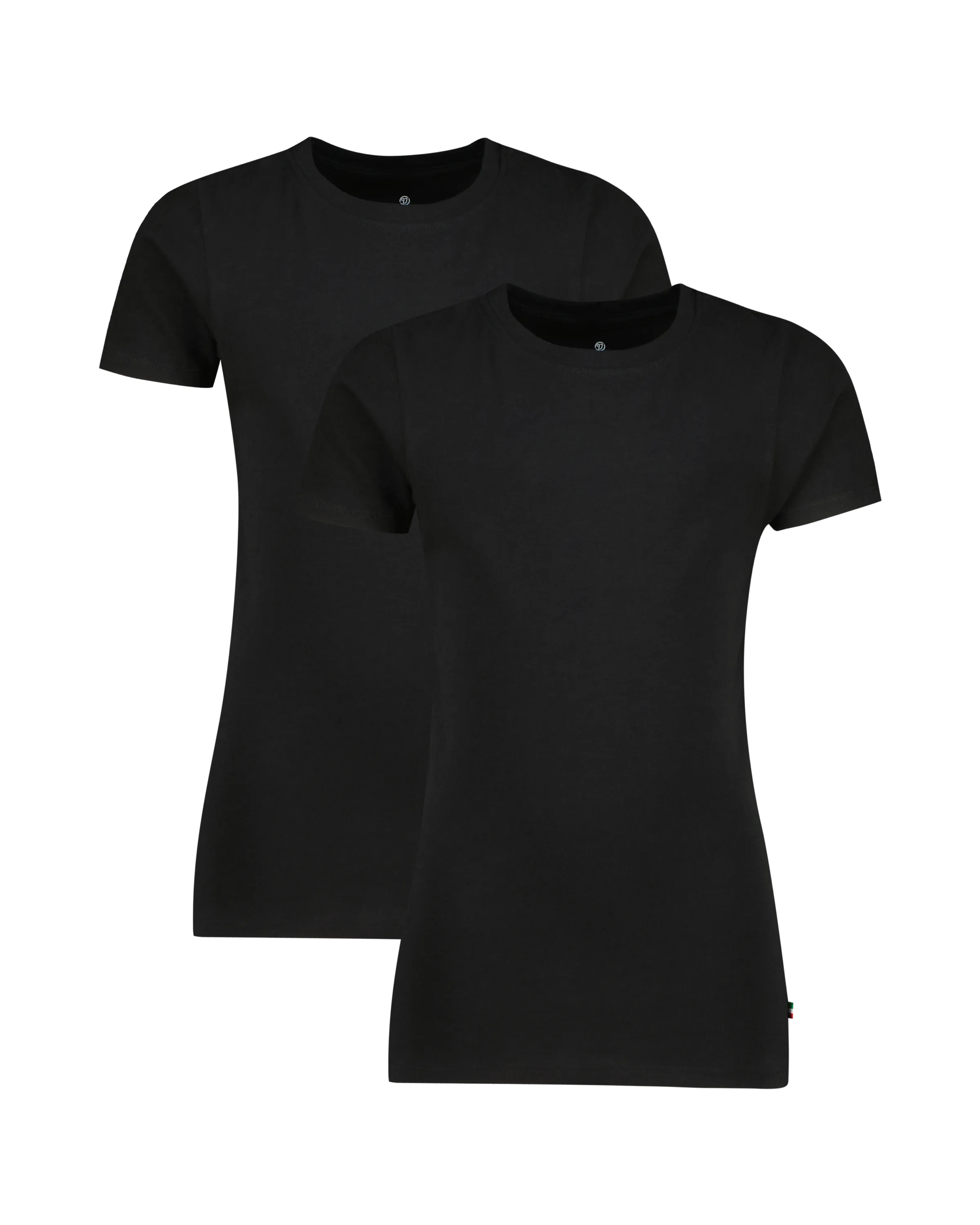 Jongens T-shirt 2 pack | Zwart