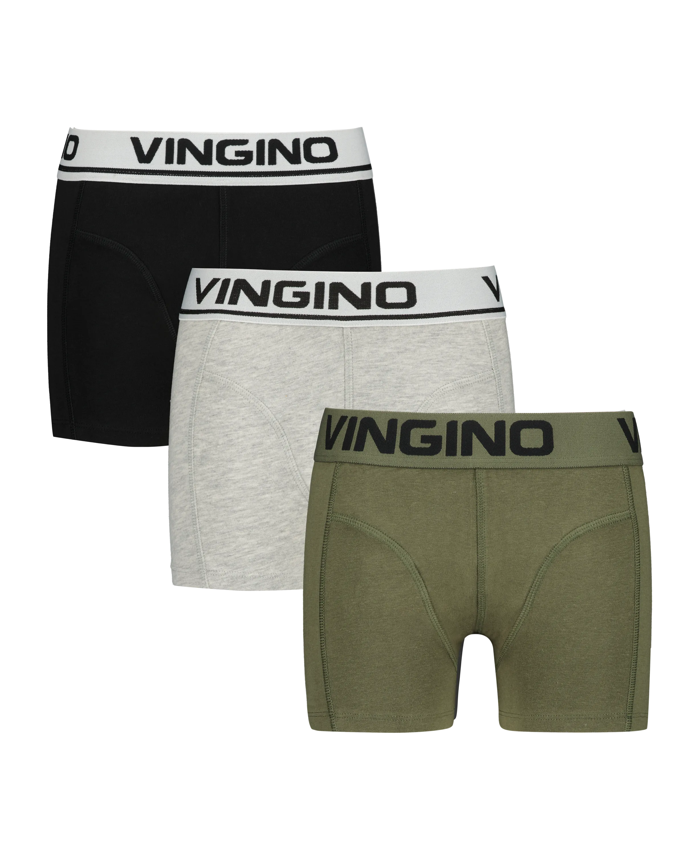 Boys Boxer 3 pack | Grey