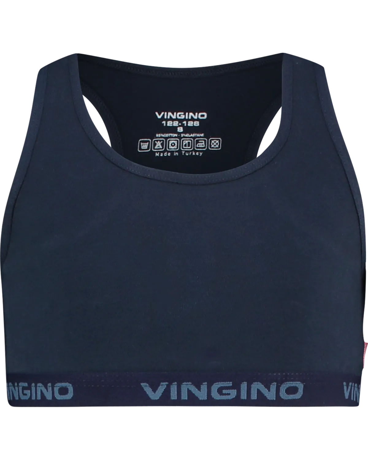 Meisjes Top Racer Girls | Zwart