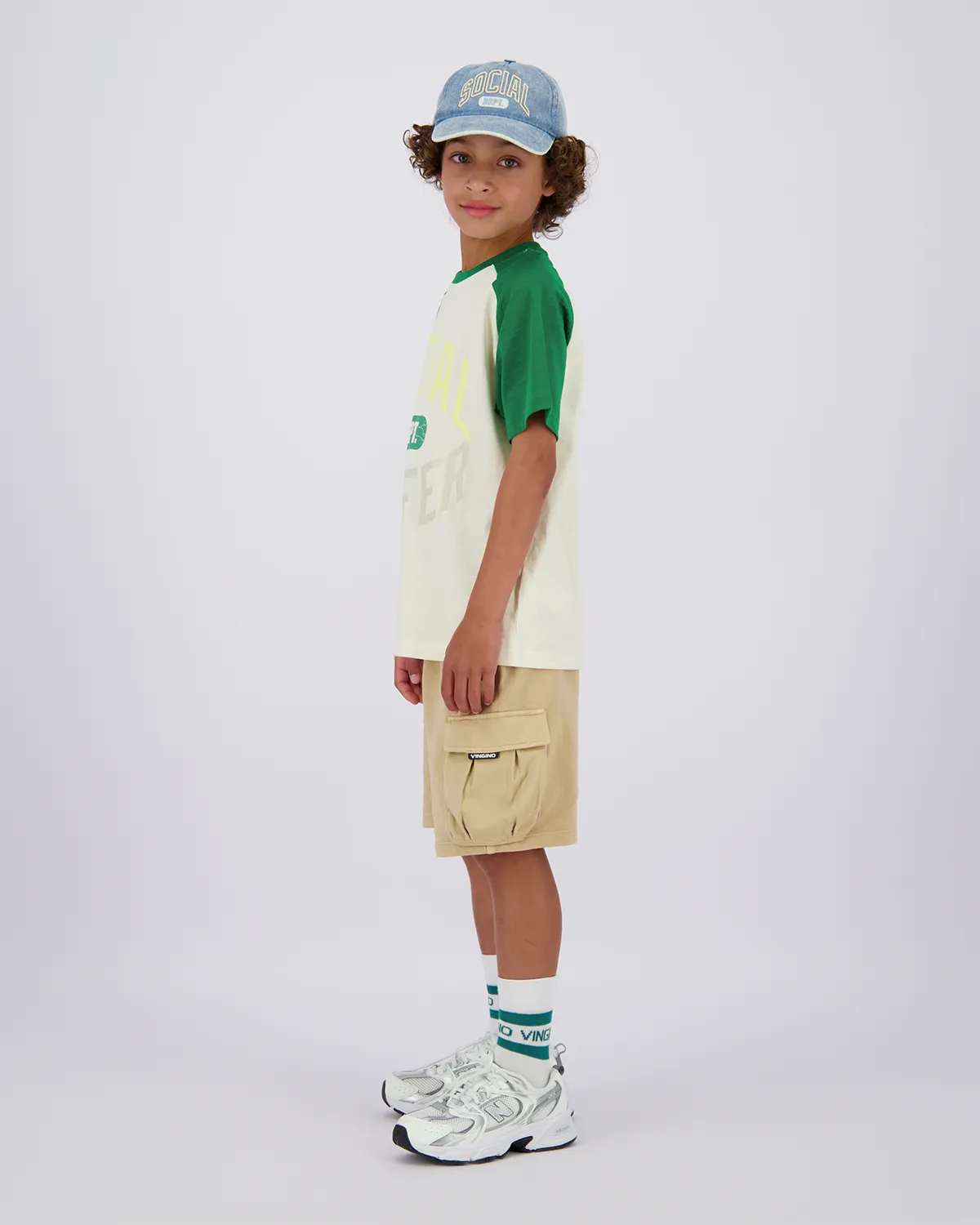 Jongens Short Ravero | Zwart