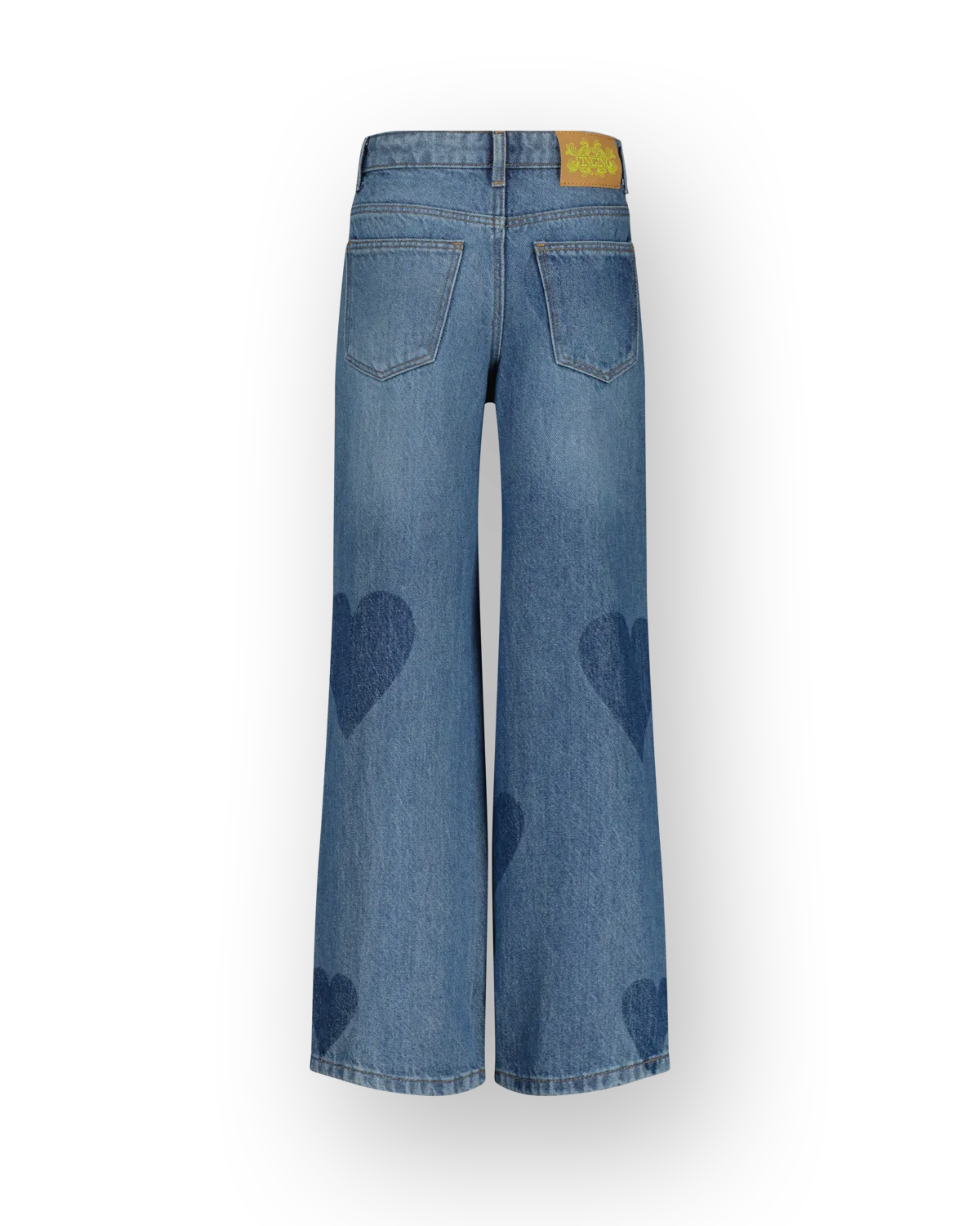 Extra wide leg Jeans Cassie Heart