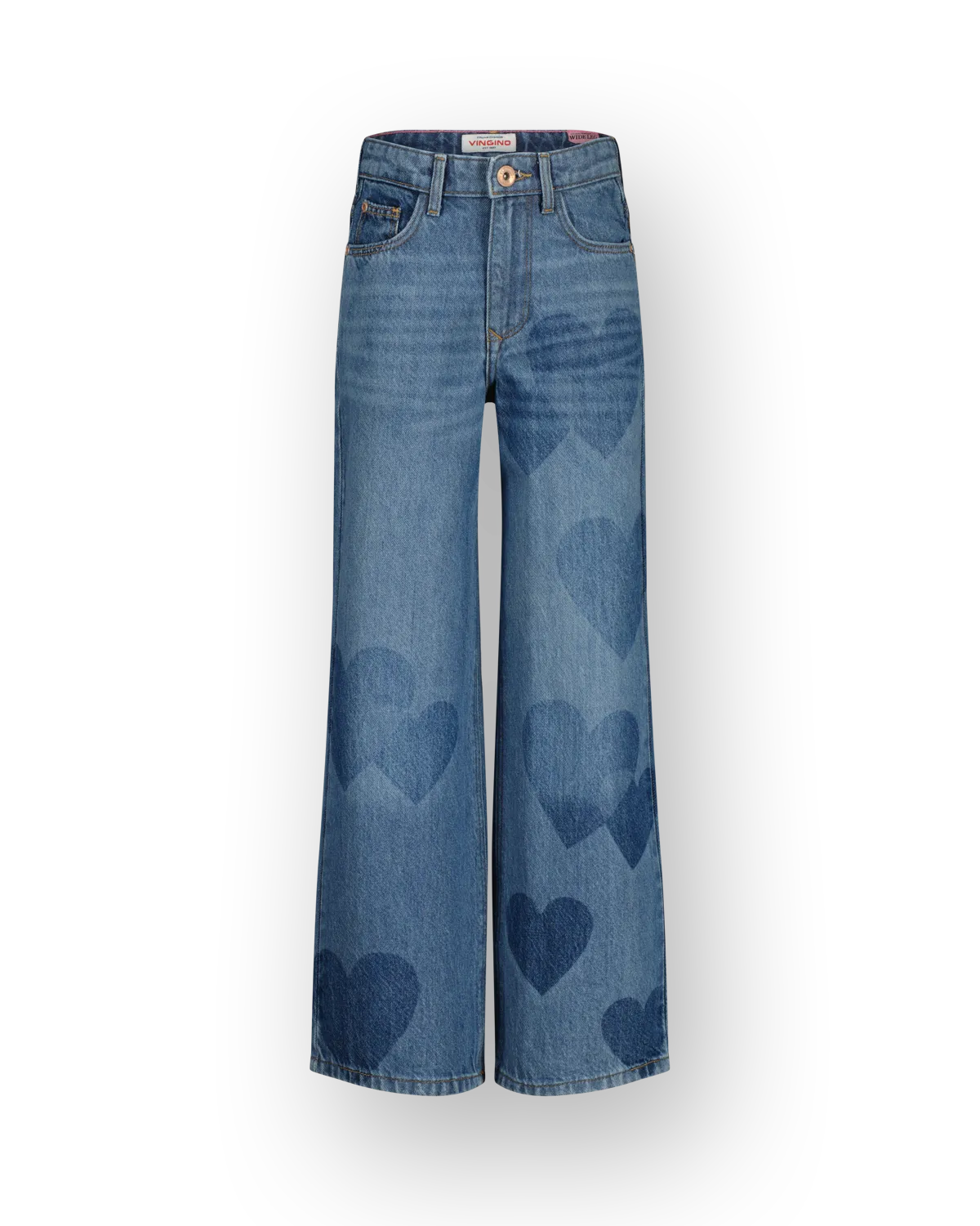 Extra wide leg Jeans Cassie Heart