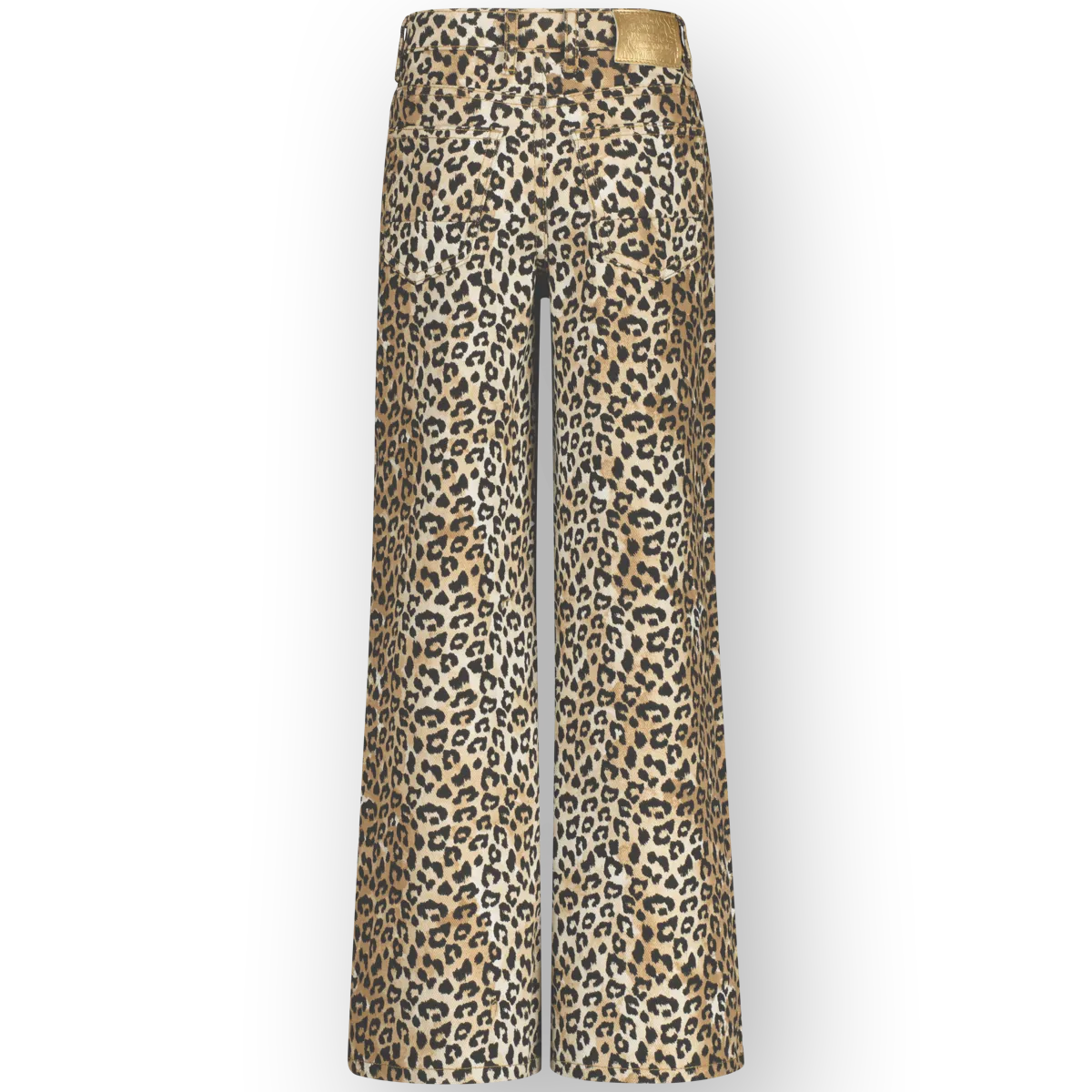 Extra wide leg Jeans Cassie leopard