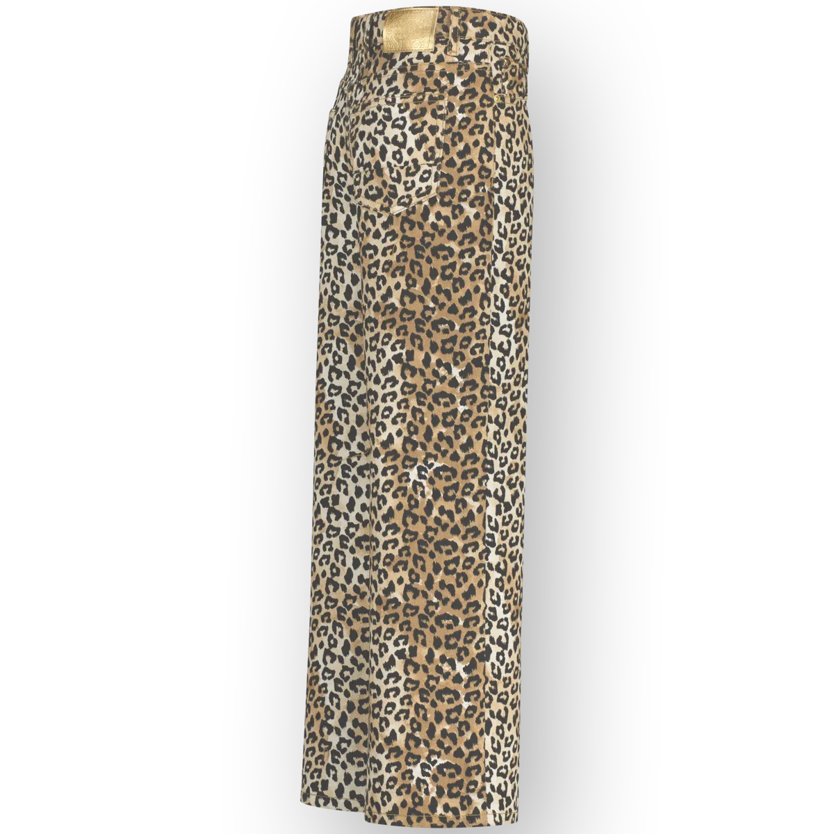Extra wide leg Jeans Cassie leopard