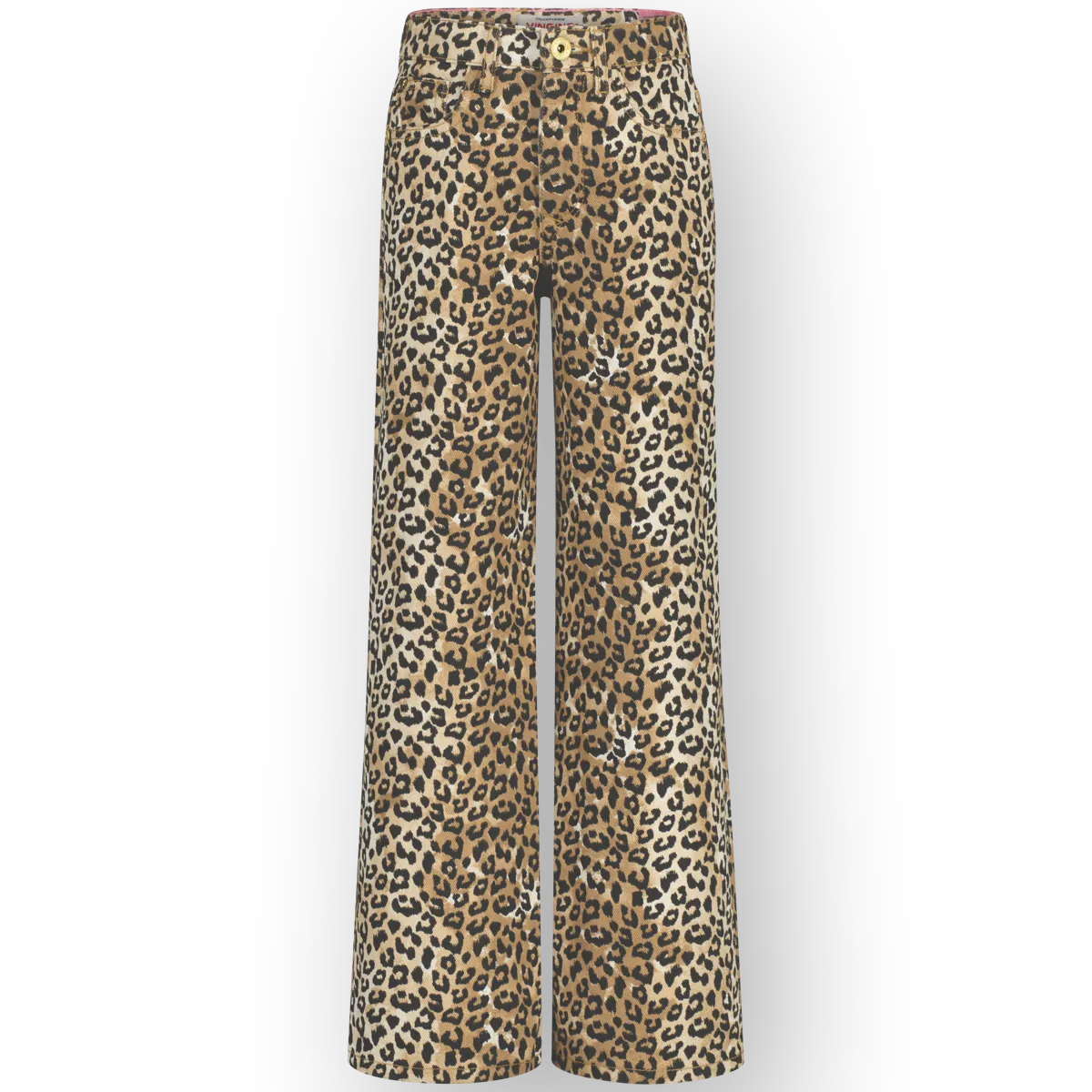 Extra wide leg Jeans Cassie leopard