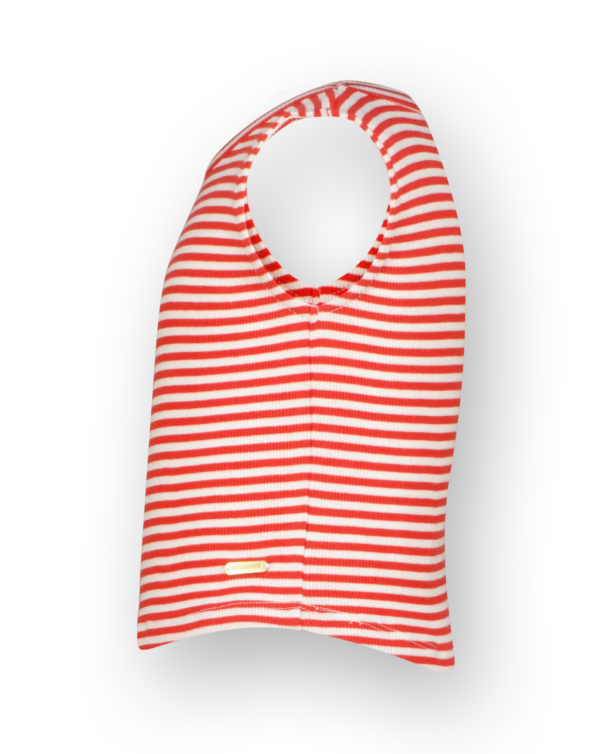 Top Basic-Crop Rib Top Stripe