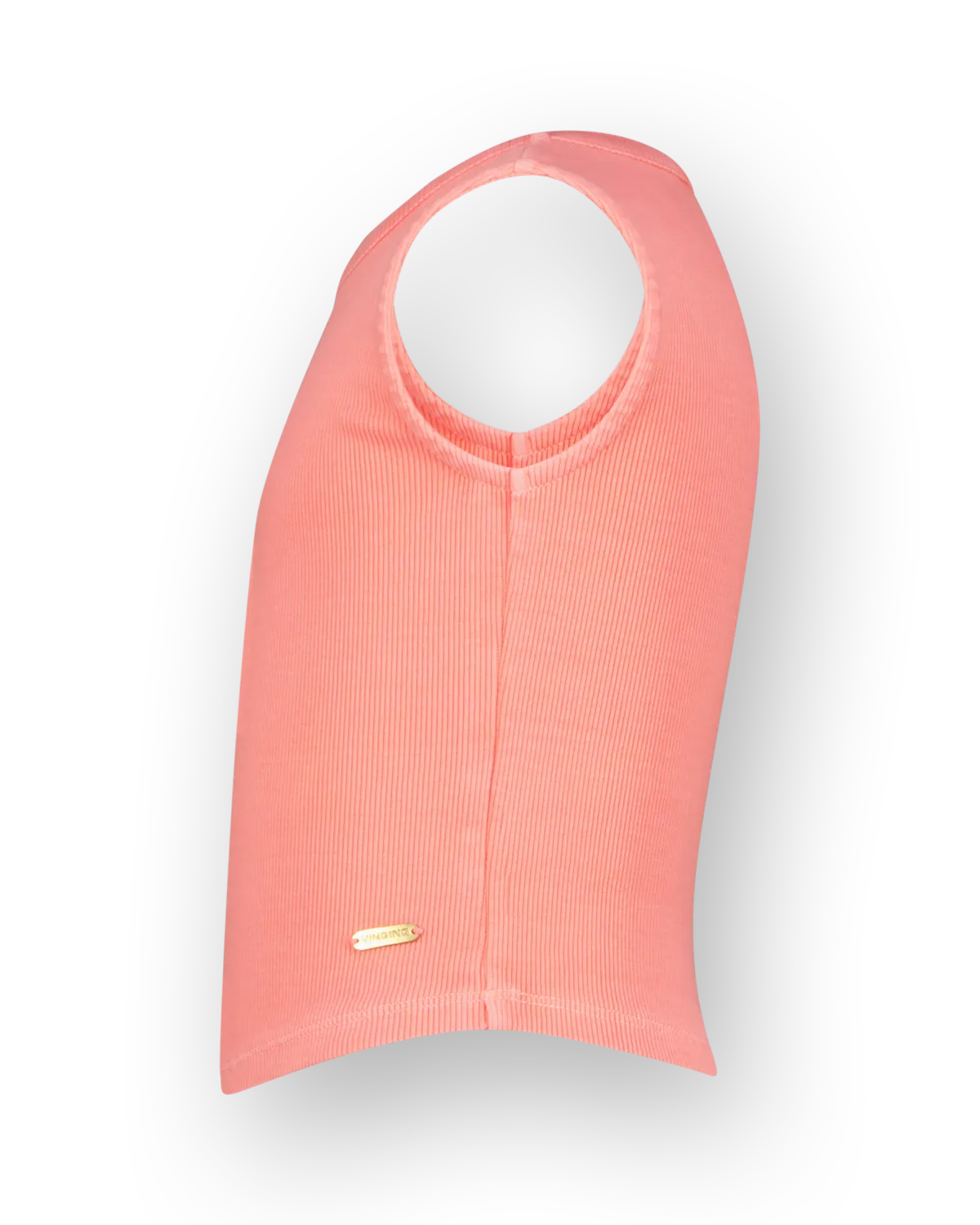 Top Basic-Crop Rib Top