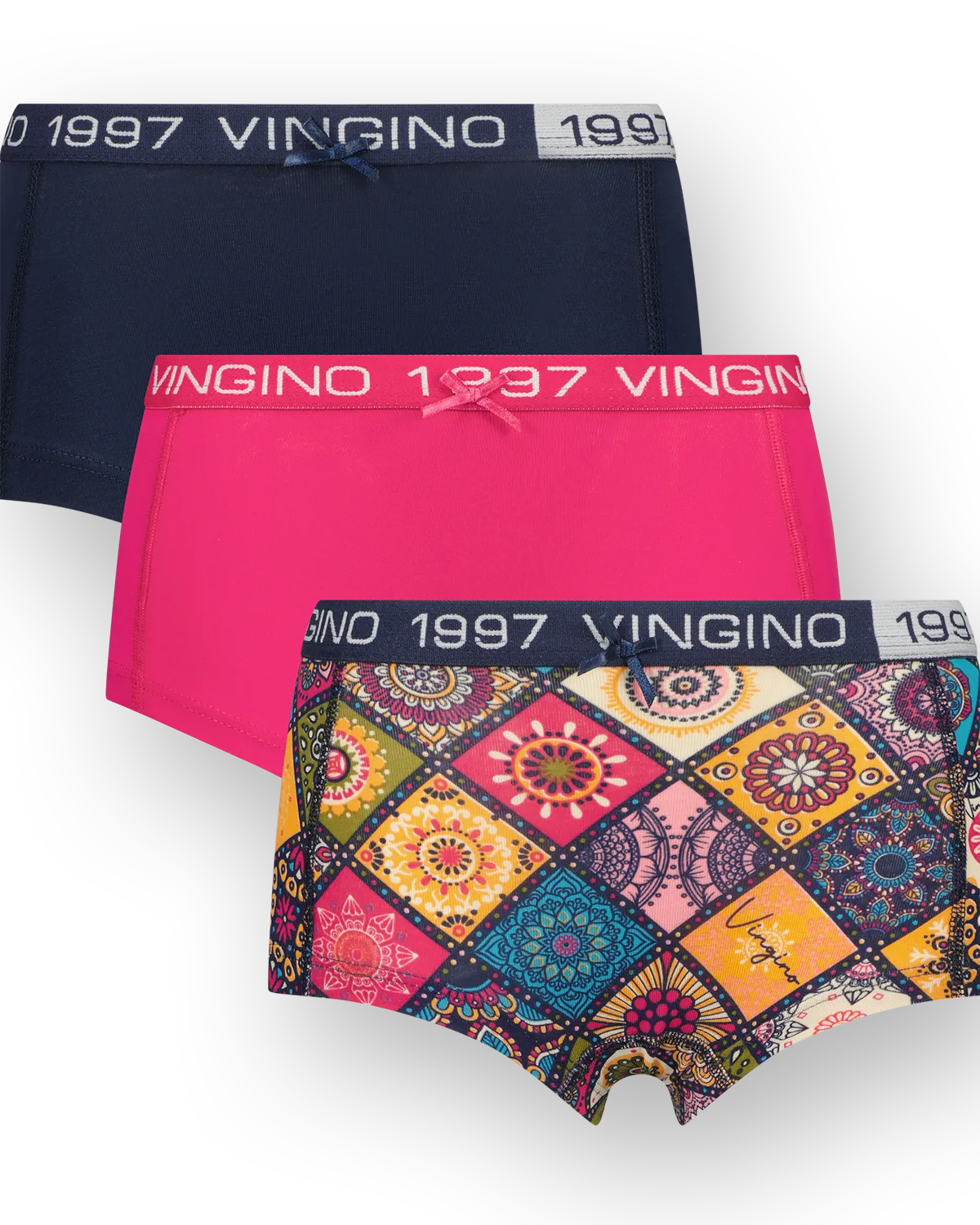 Meisjes Ondergoed Mandala 3Pack | Blauw
