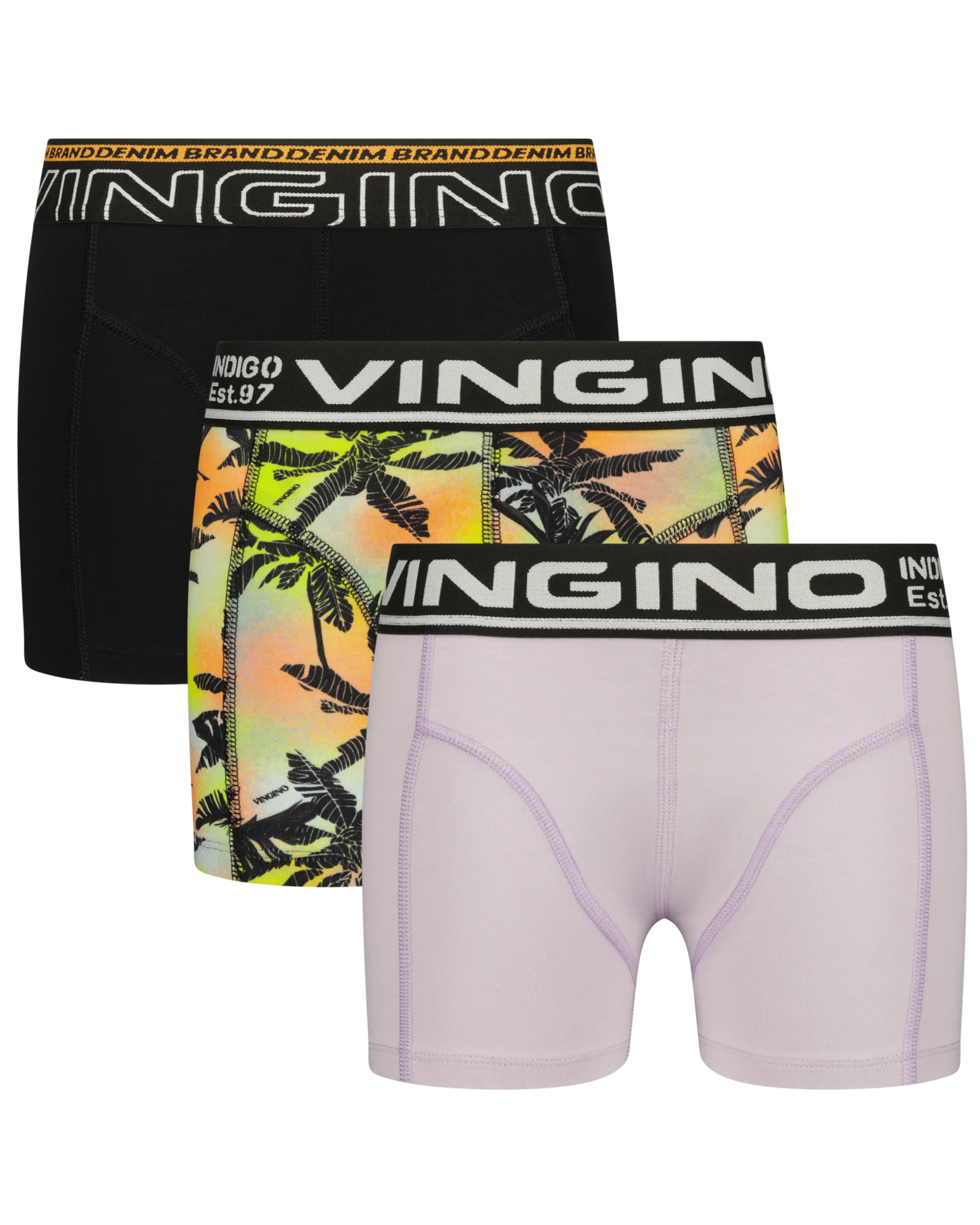 Boxershorts B-241-2 Palm 3 Pack