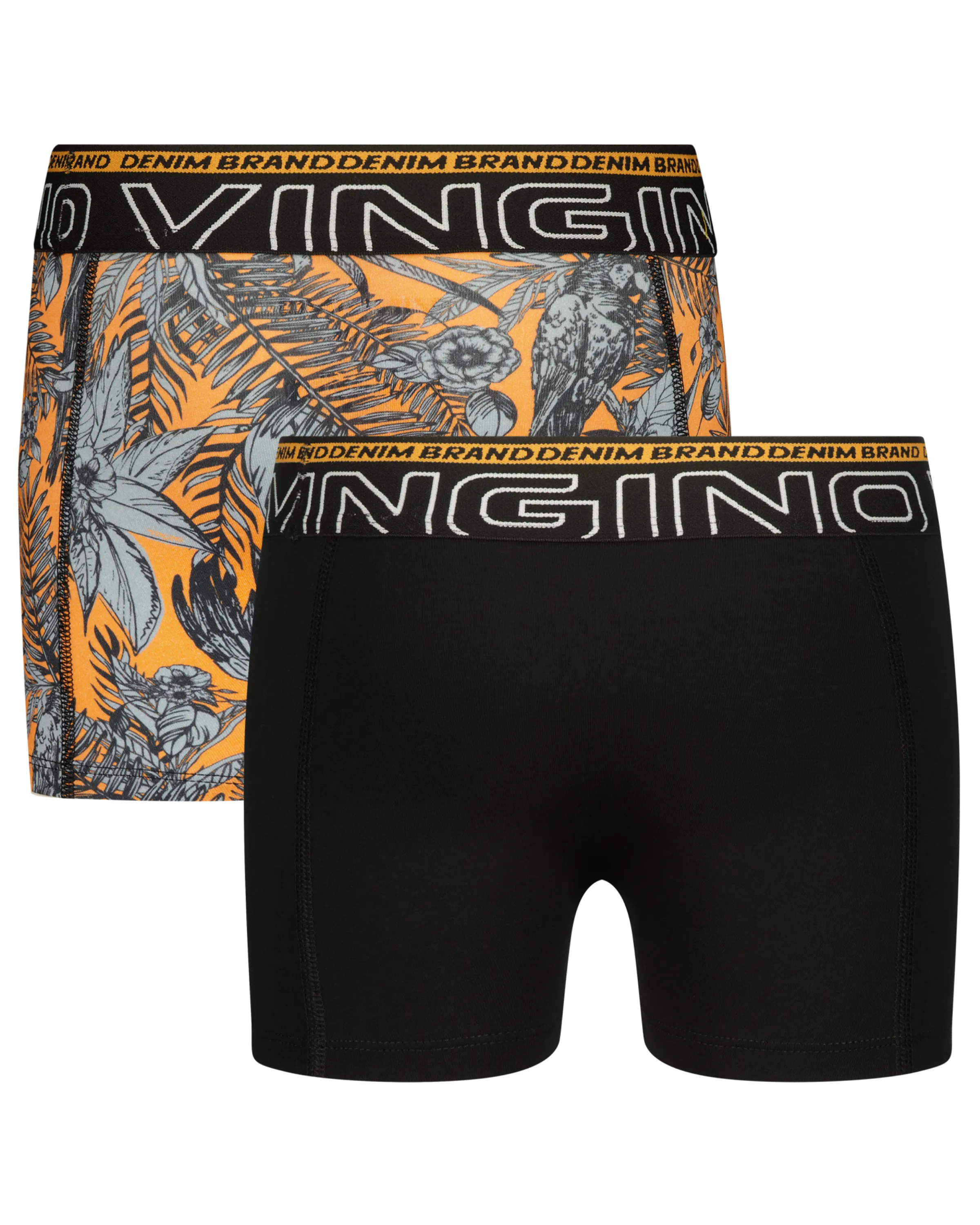 Boxershorts B-241-10 Black Leaf 2 Pack