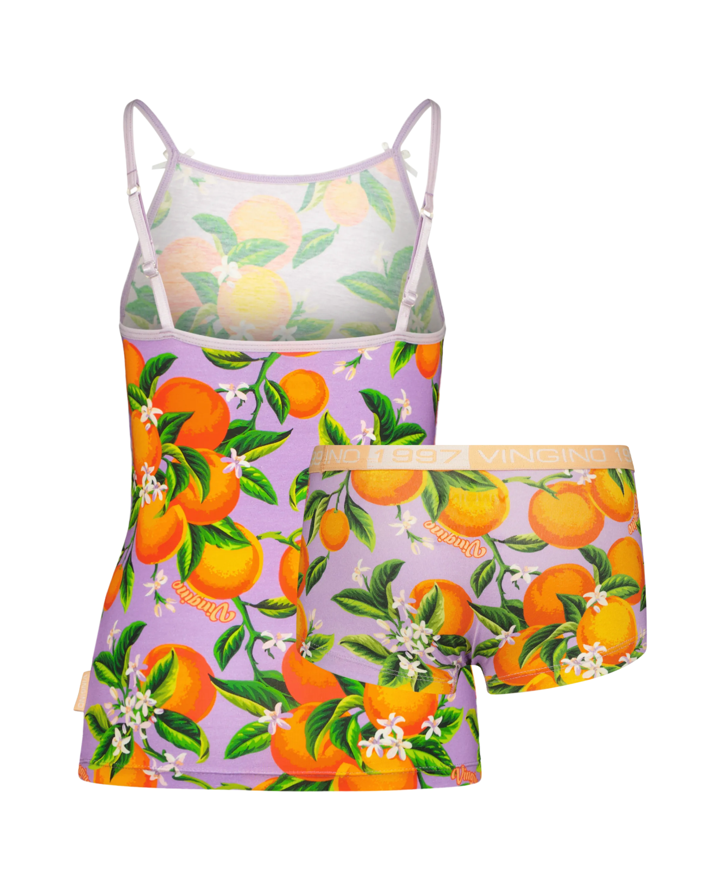 Hipster G-241-11 Orange Singlet Set