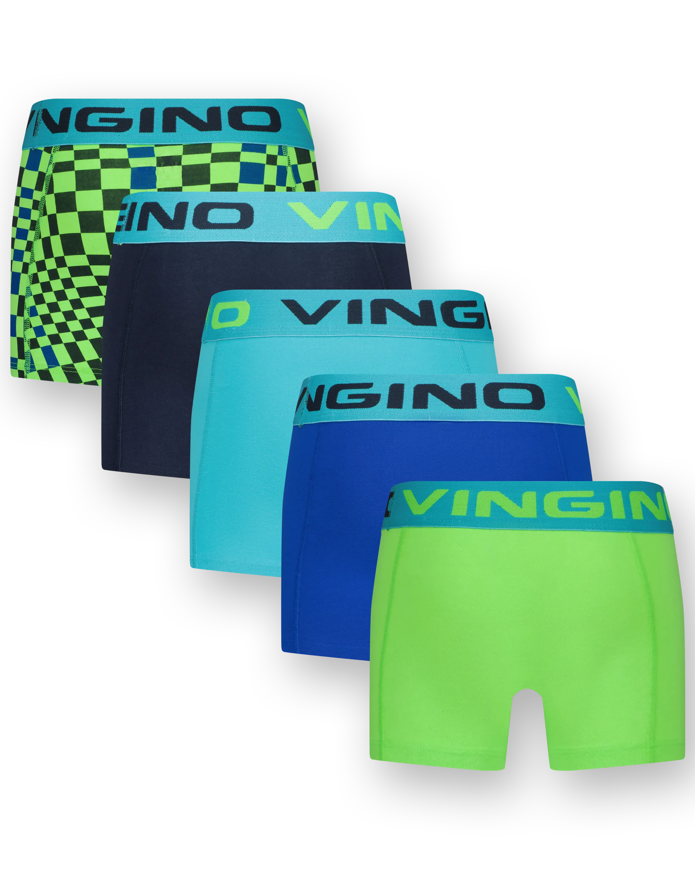 Boxershorts B-242-4 Blue 5 Pack