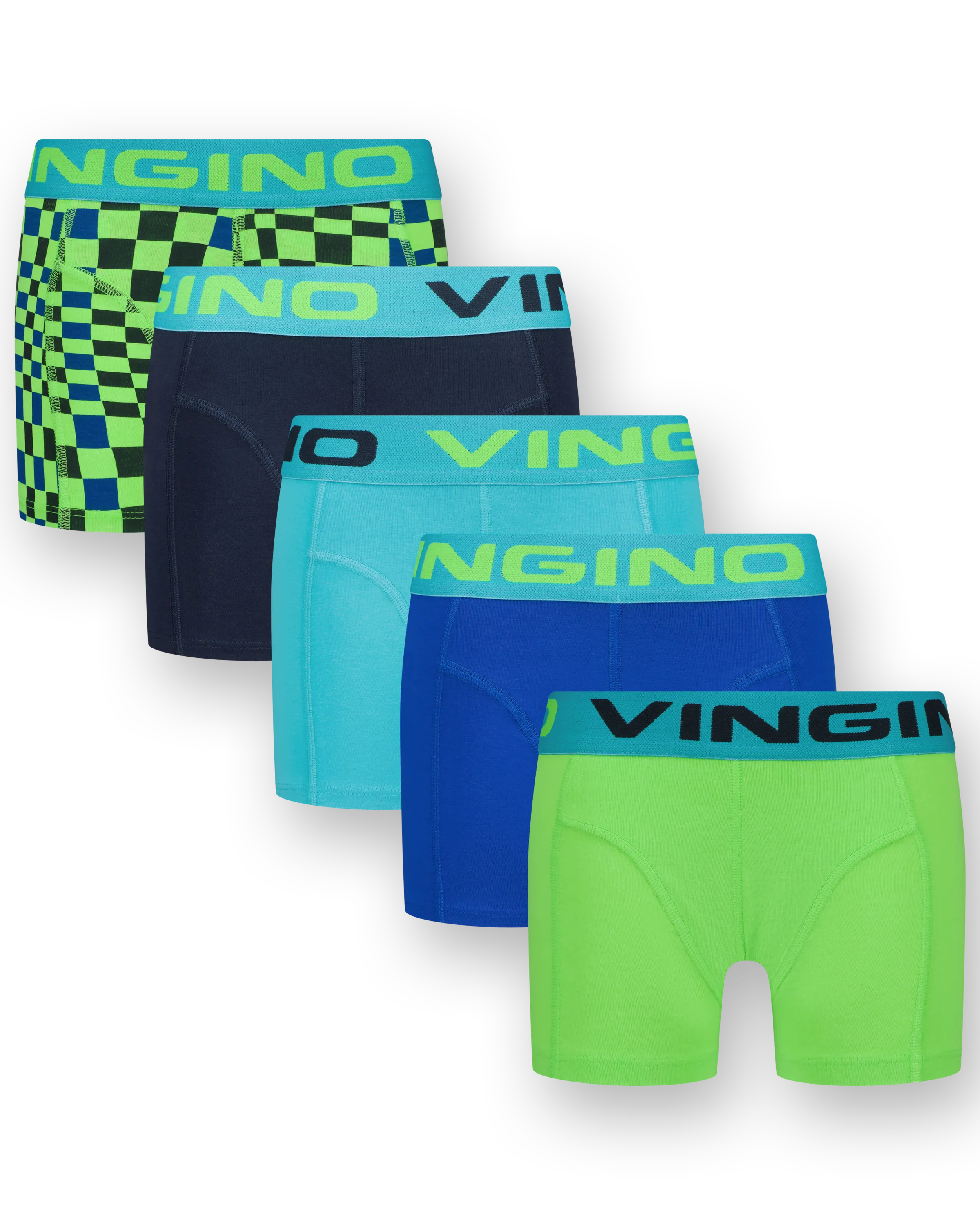 Boxershorts B-242-4 Blue 5 Pack