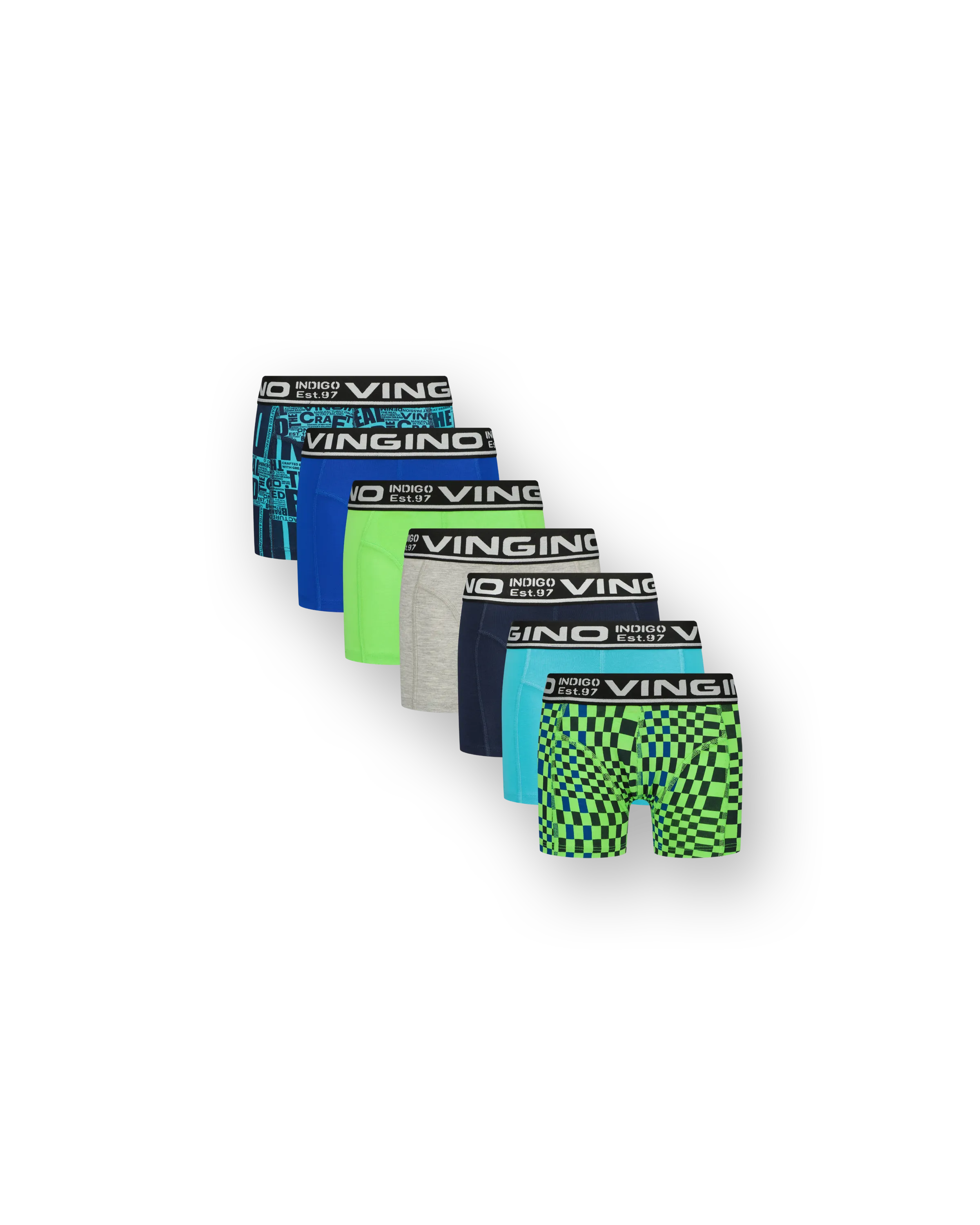 Boxershorts B-242-6 Graphic 7 Pack