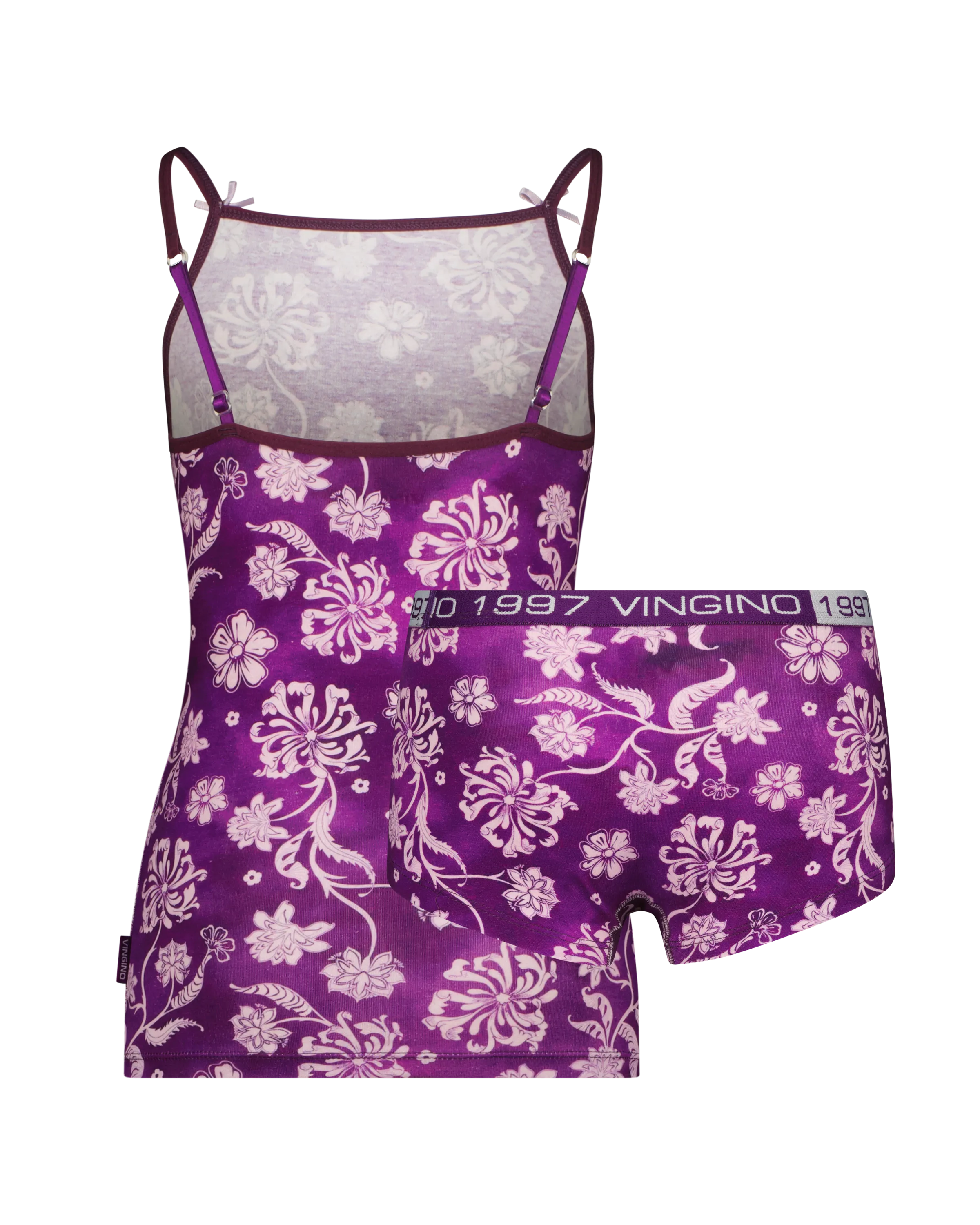 G-243 Flower singlet set
