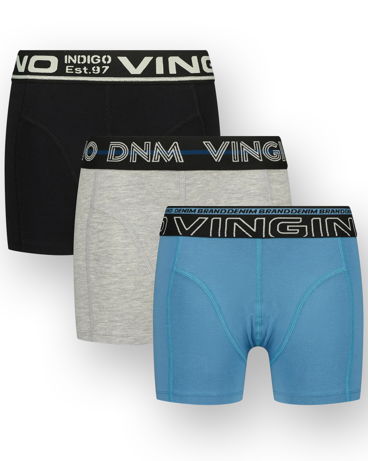 Boxer B-244 Solid 3-pack