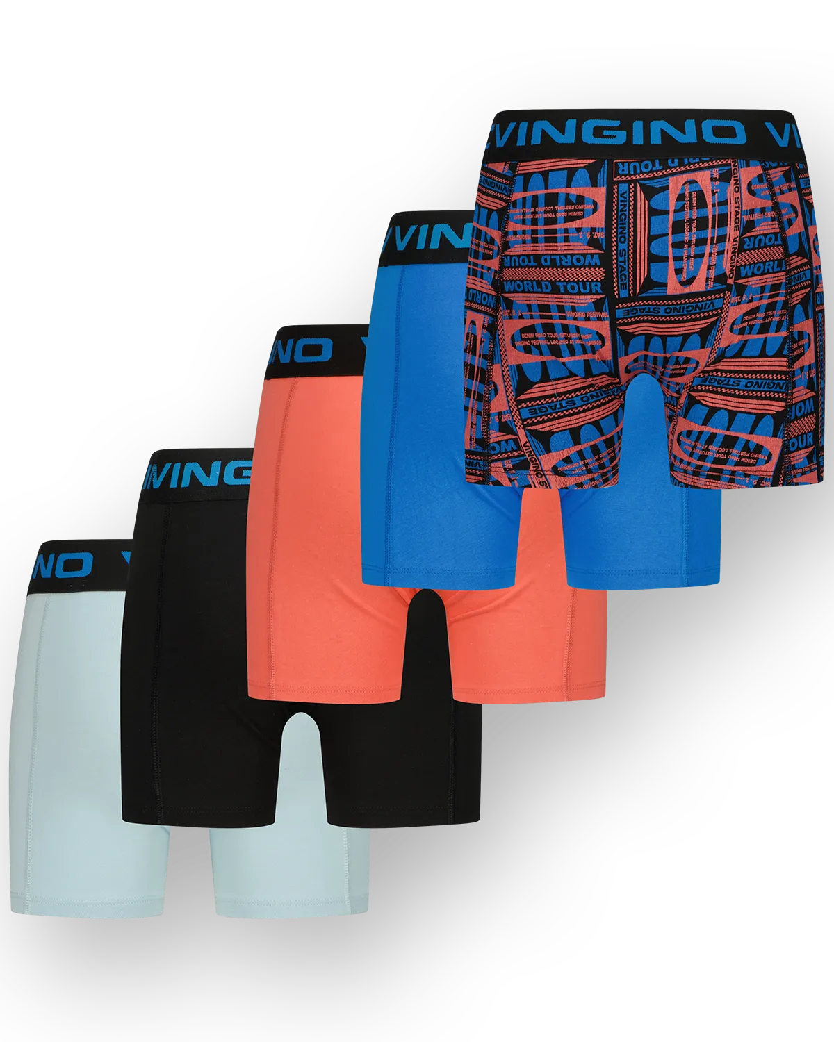Boys Boxer Cool 5-pack | Blue