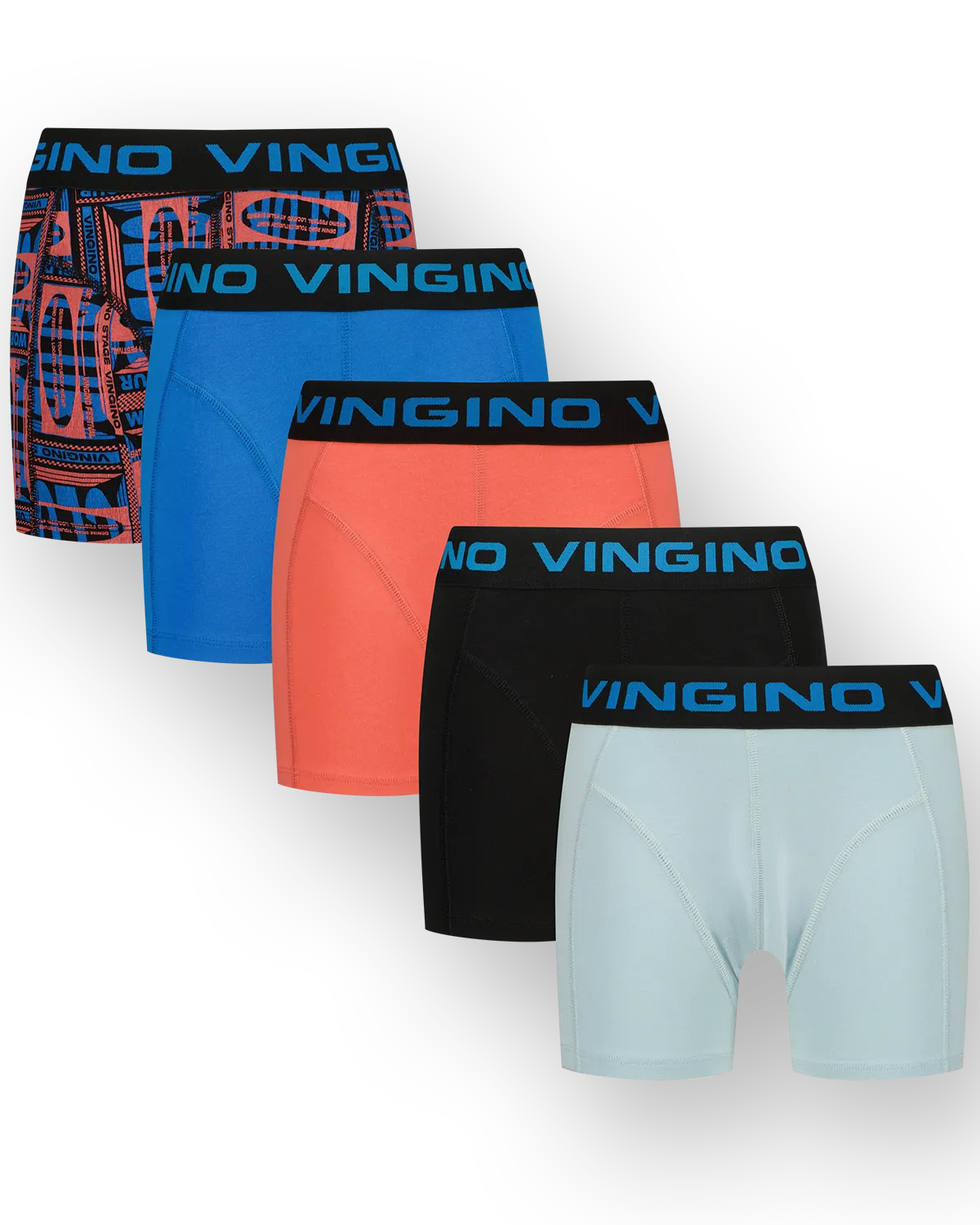 Boys Boxer Cool 5-pack | Blue