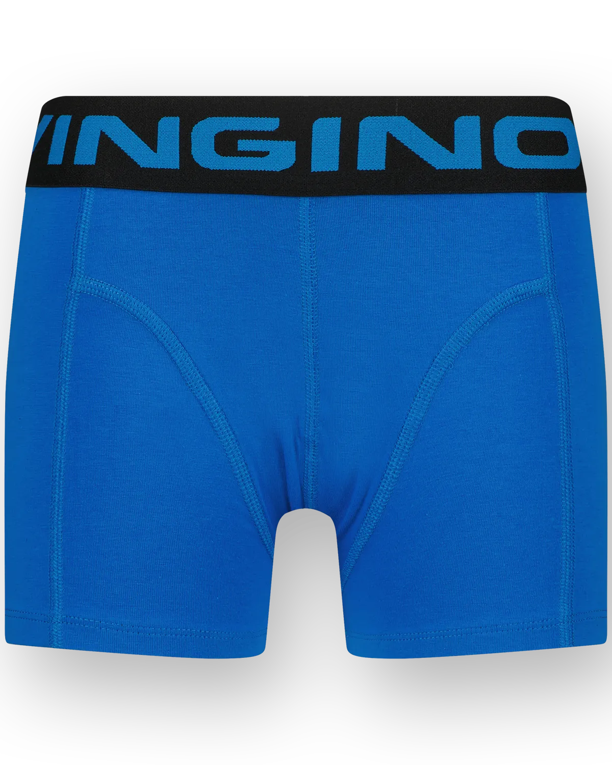 Jongens Boxer Blue text 3-pack | Blauw