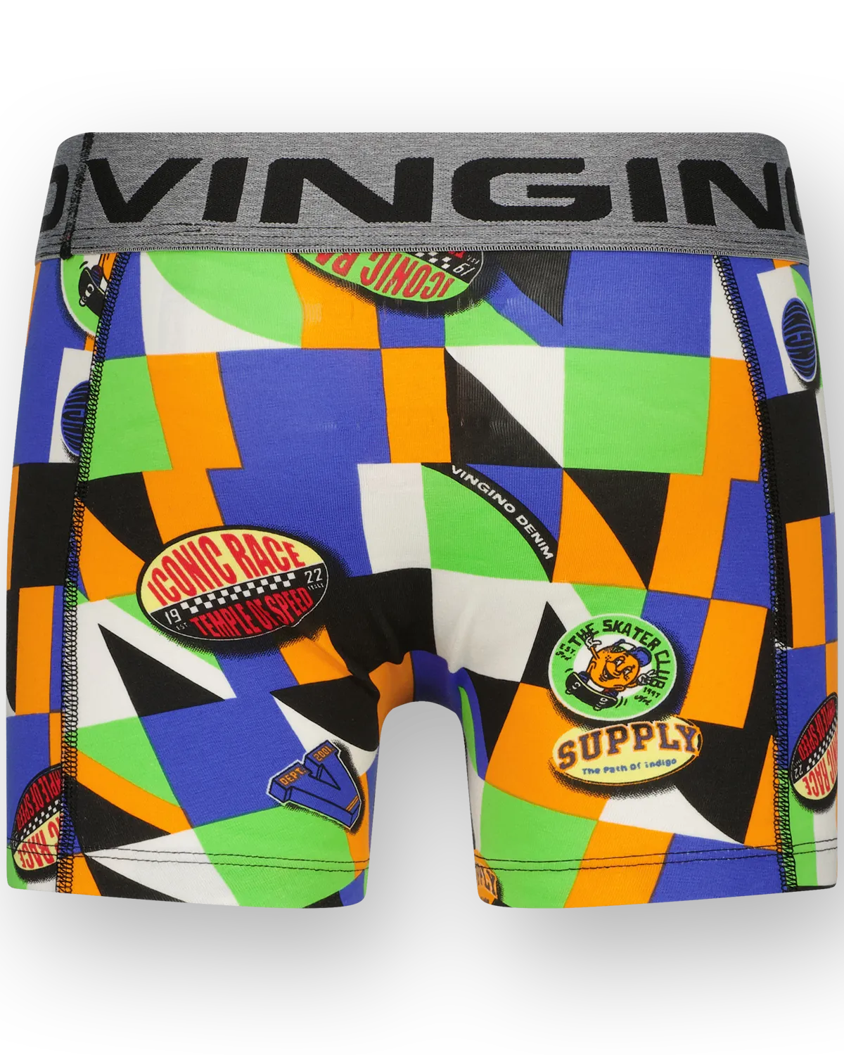 Jongens Boxer Graphic color 5-pack | Zwart