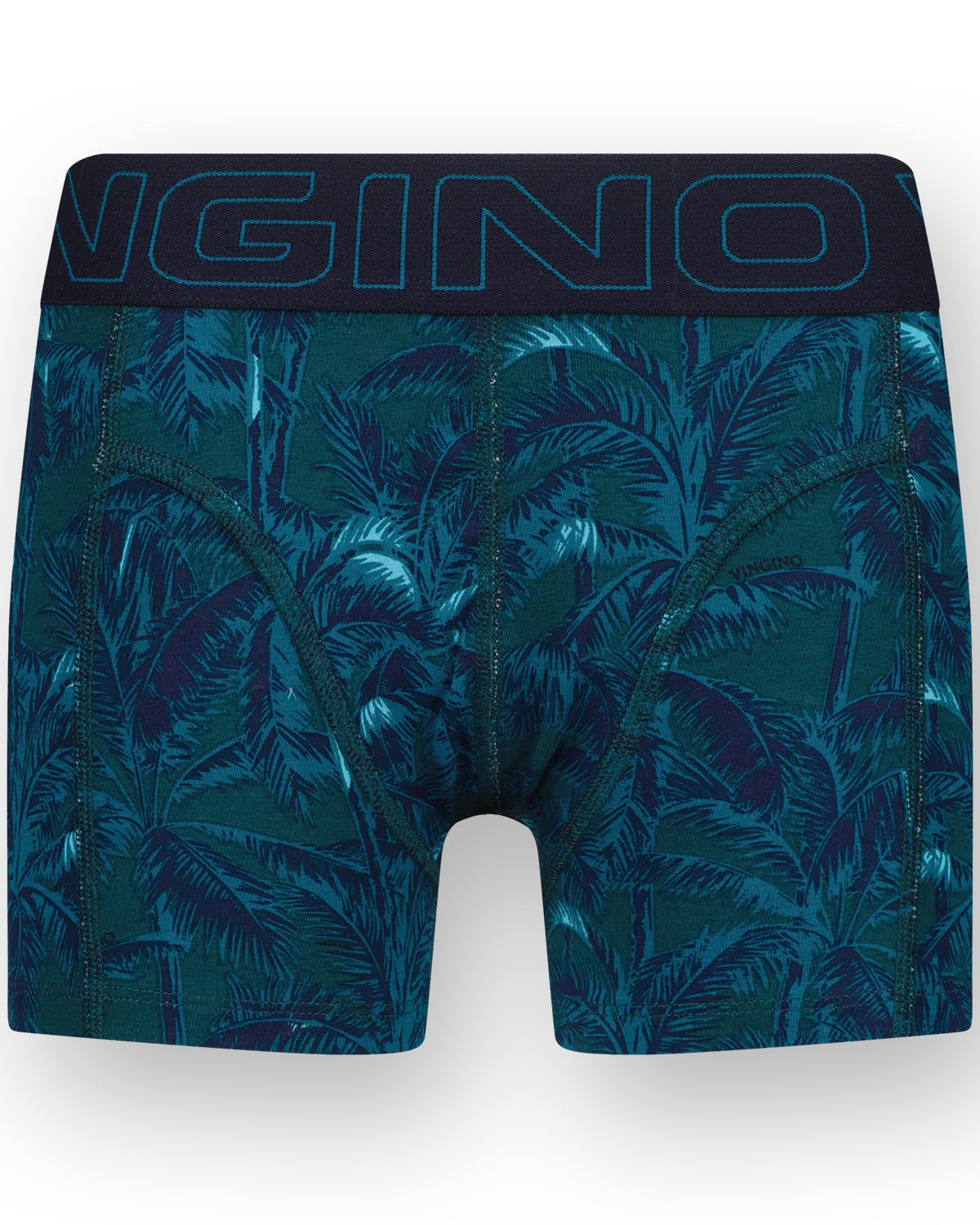 Jongens Boxer Palm green 4-pack | Groen