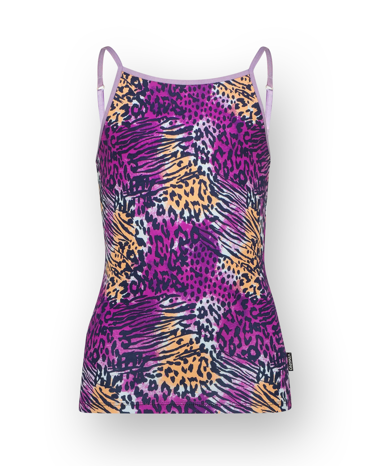 Meisjes Hipster animal singlet set 2-pack | Blauw