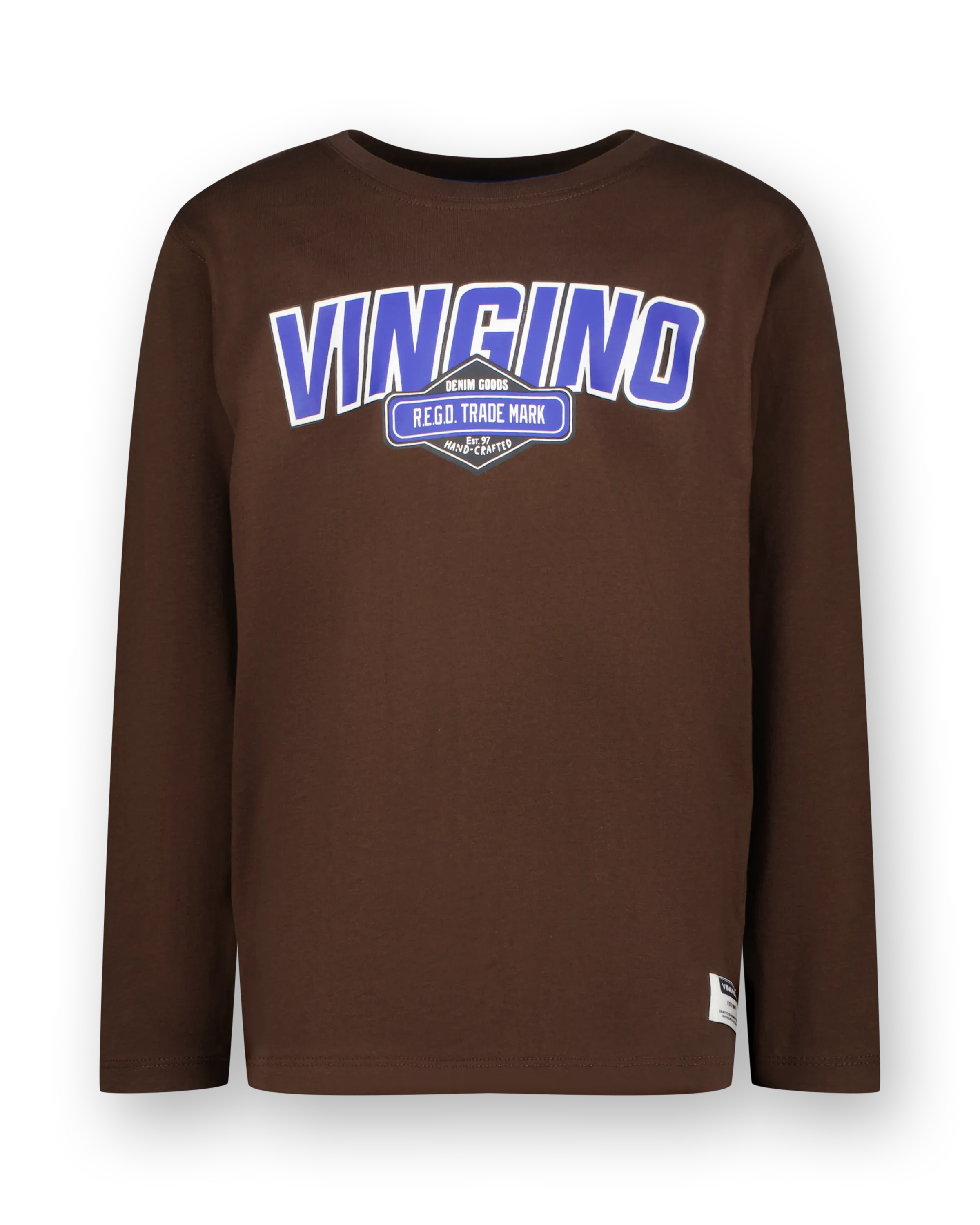 Jongens T-shirt Jastop | Bruin