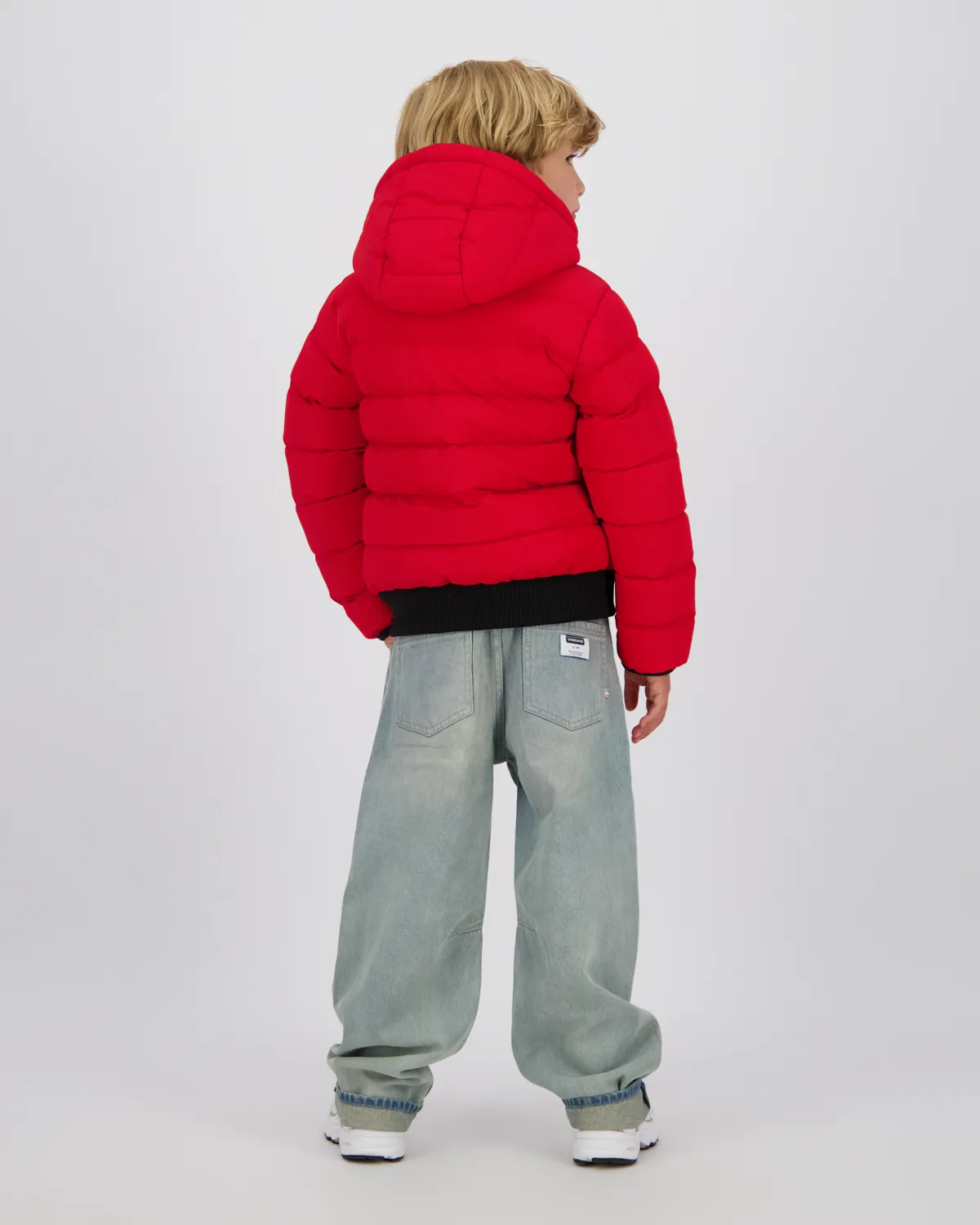 Boys Hooded Jacket Tafreo | Red