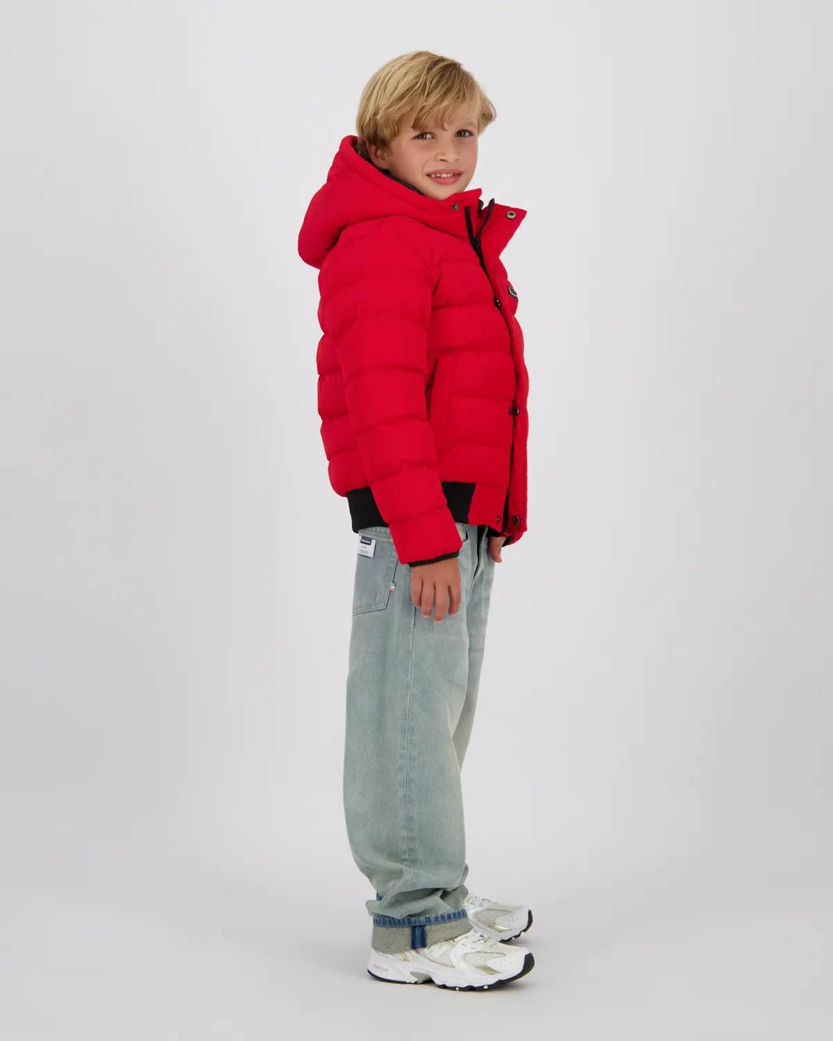 Boys Hooded Jacket Tafreo | Red