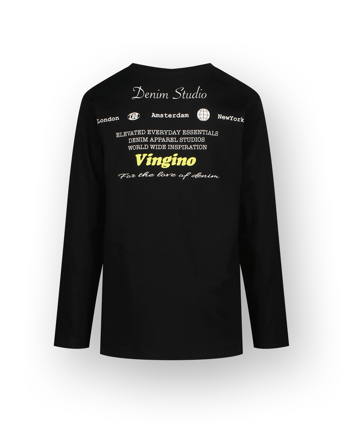 Jongens T-shirt Jaxx | Zwart
