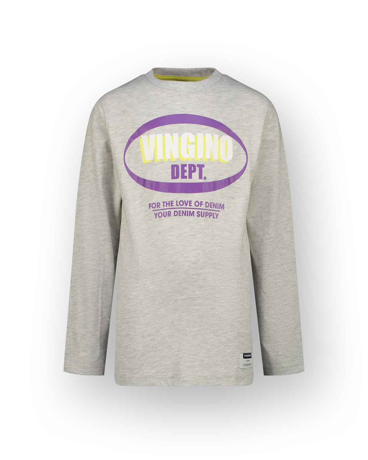 Jongens T-shirt Jayden | Grijs