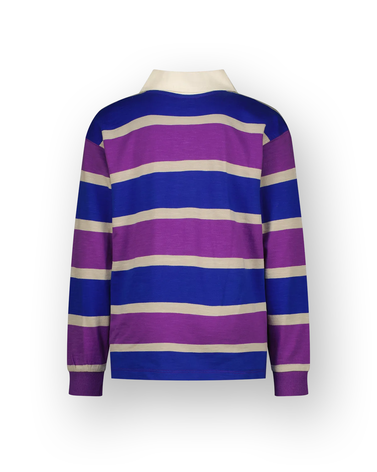 Jongens Longsleeve Polo Nayo | Paars