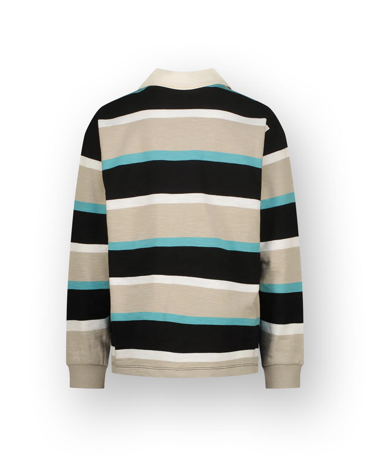 Jongens Longsleeve Polo Nayo | Zwart