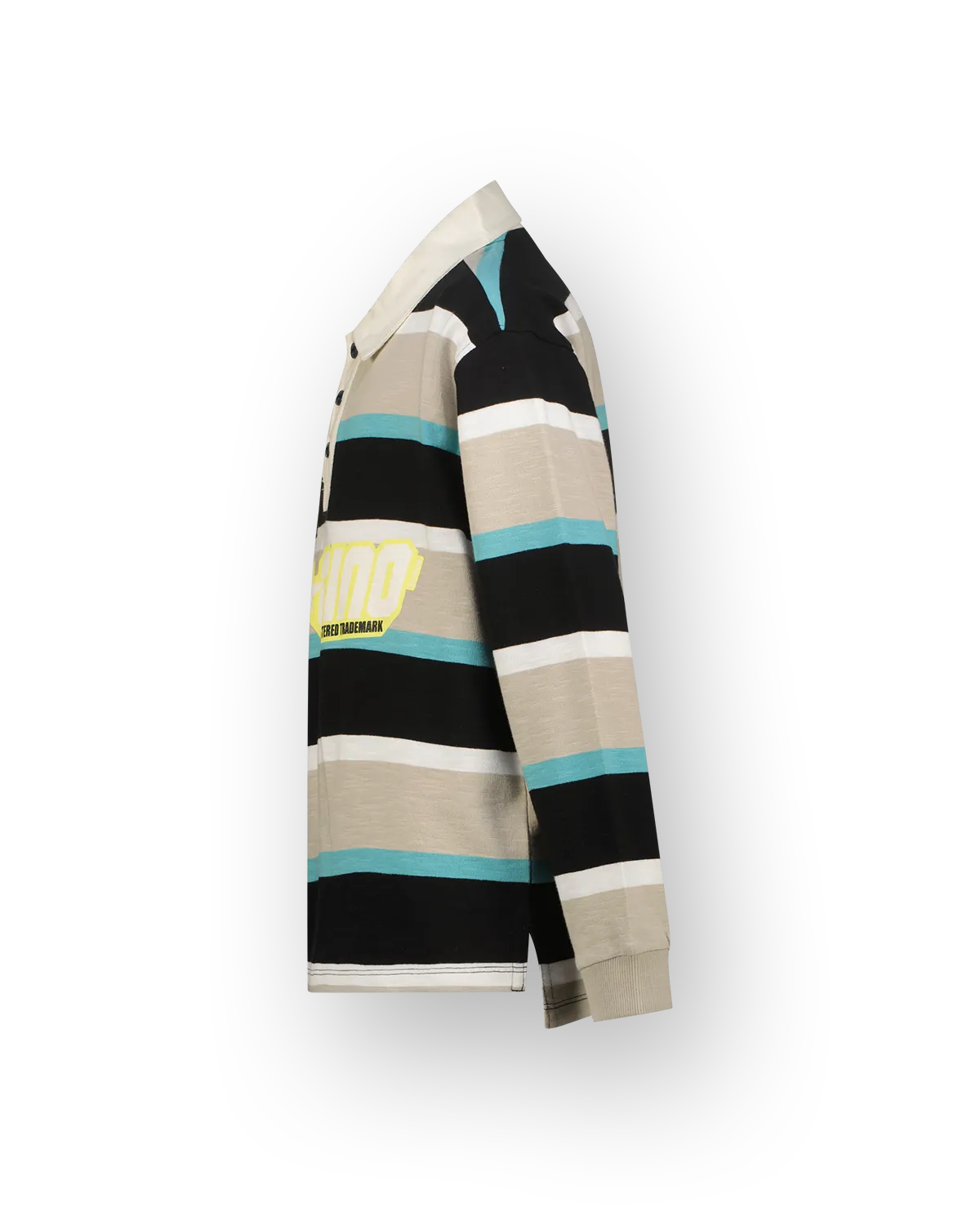 Jongens Longsleeve Polo Nayo | Zwart