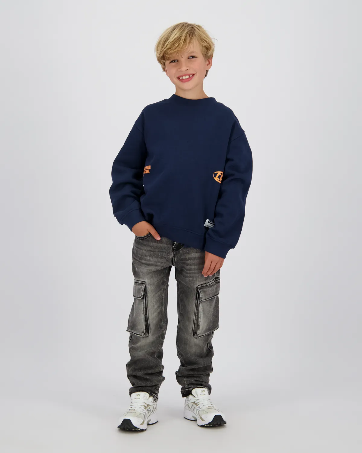 Jongens Sweater Nadilie | Blauw
