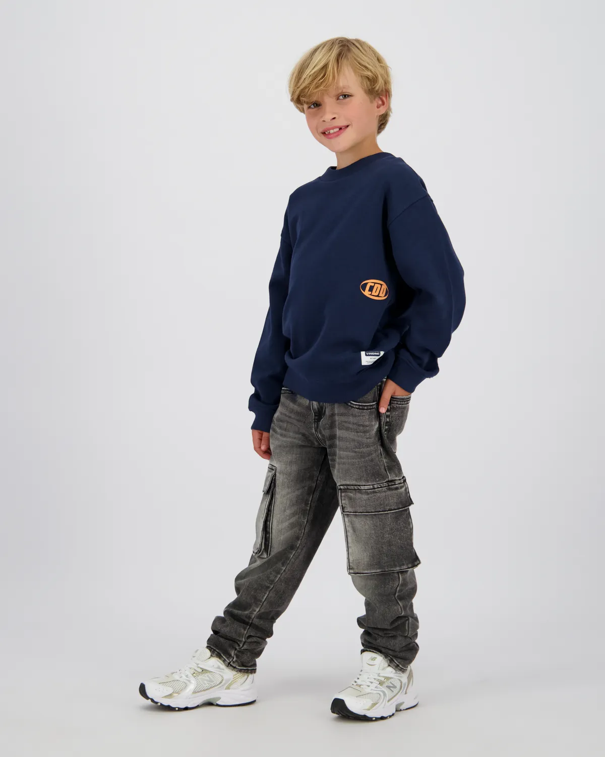 Jongens Sweater Nadilie | Blauw