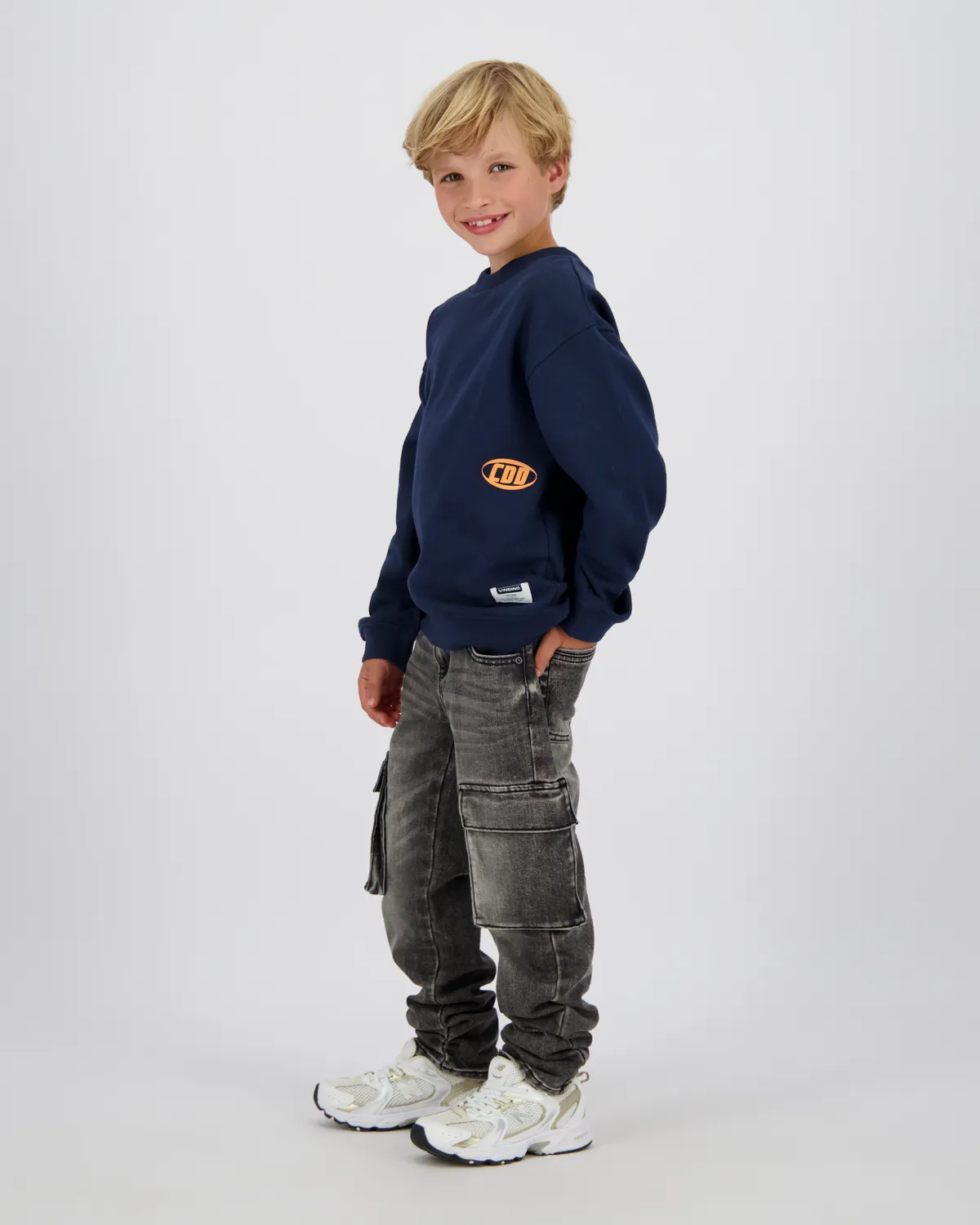Jongens Sweater Nadilie | Blauw
