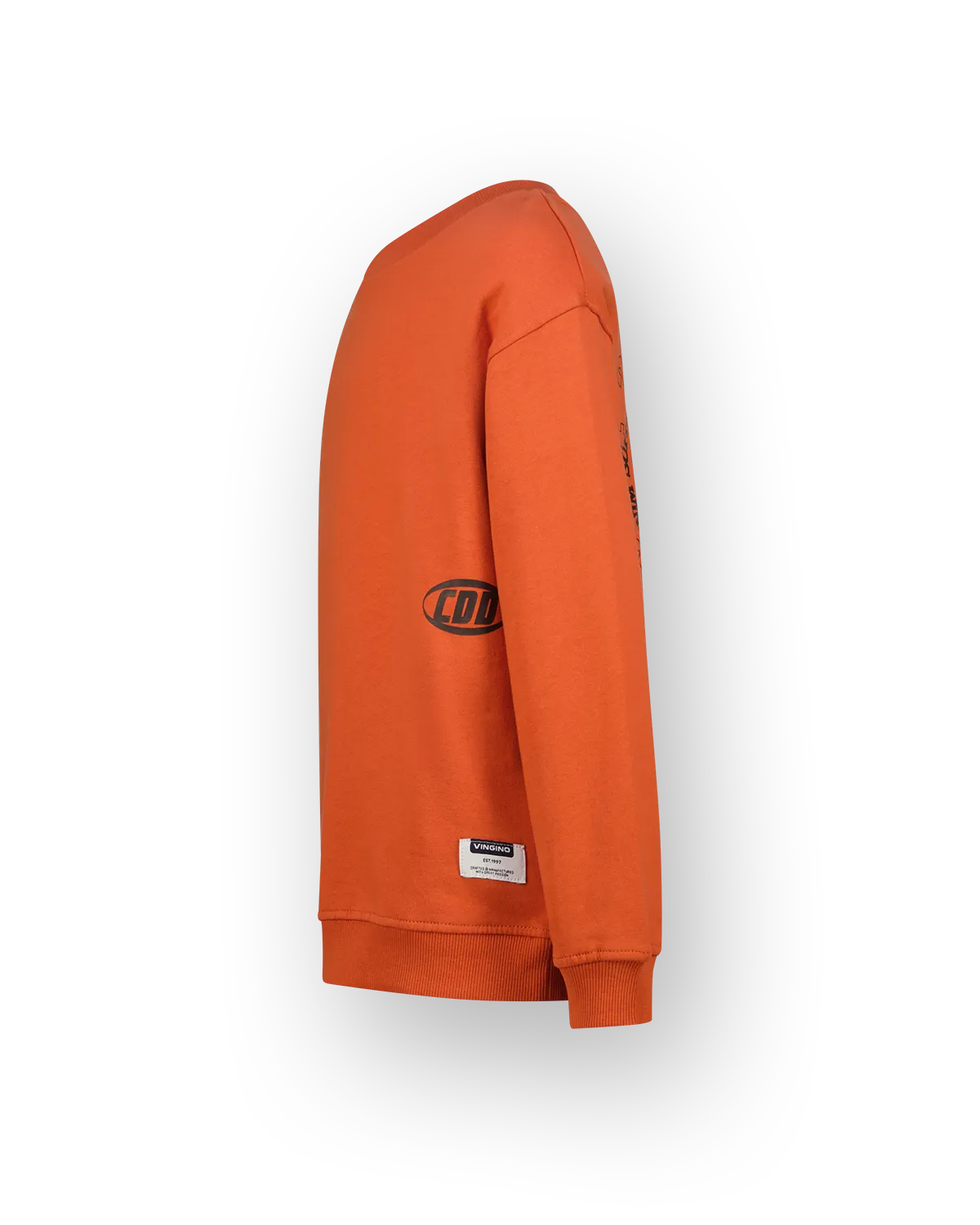 Jongens Sweater Nadilie | Oranje
