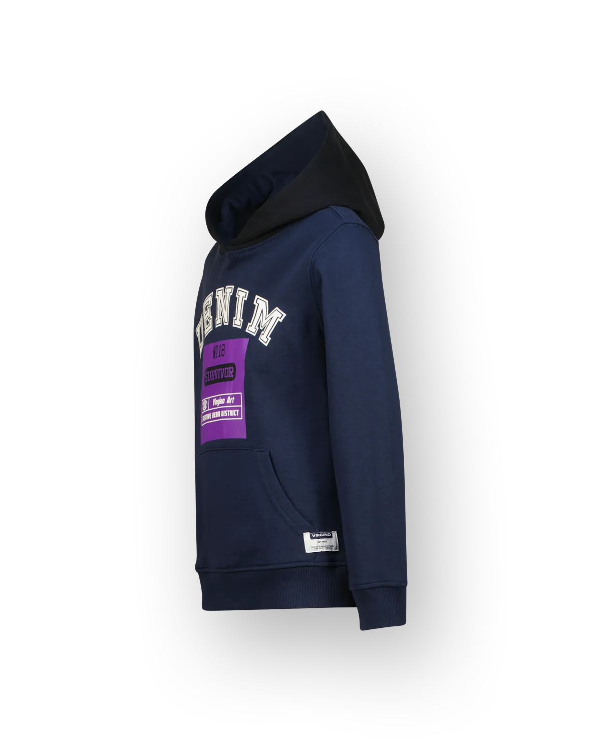 Jongens Boxy Sweater Nolan | Blauw