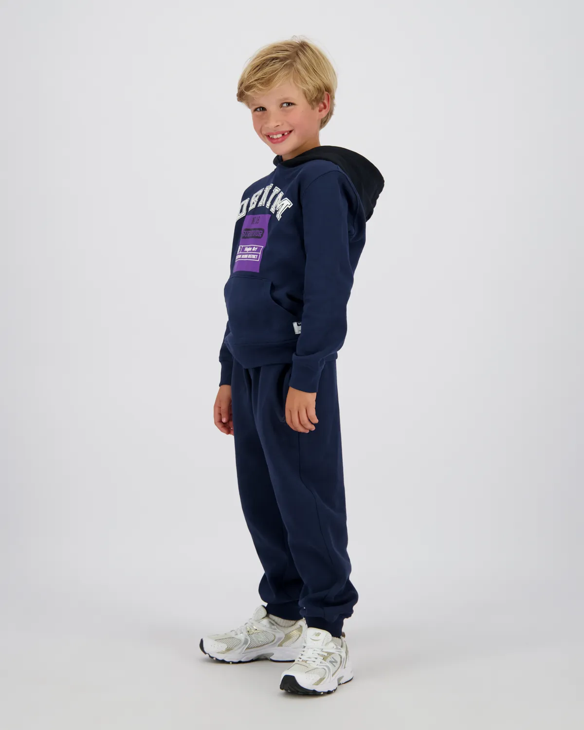 Jongens Boxy Sweater Nolan | Blauw