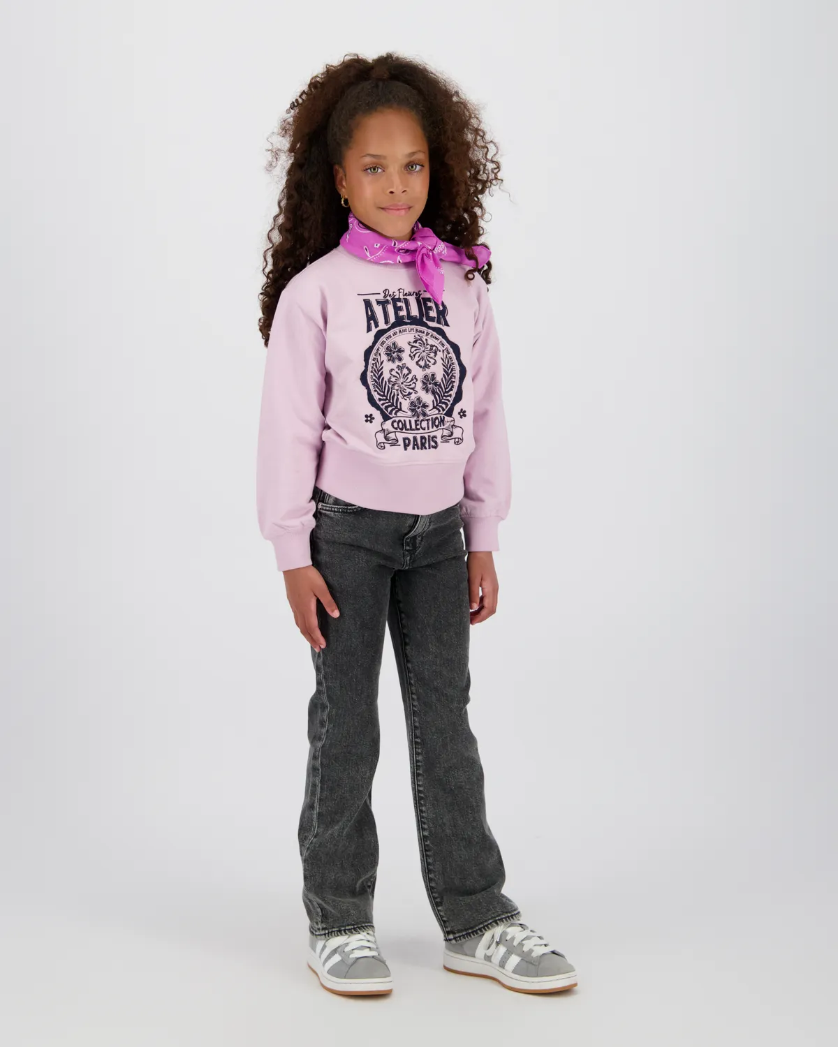 Meisjes Sweater Nydra | Paars