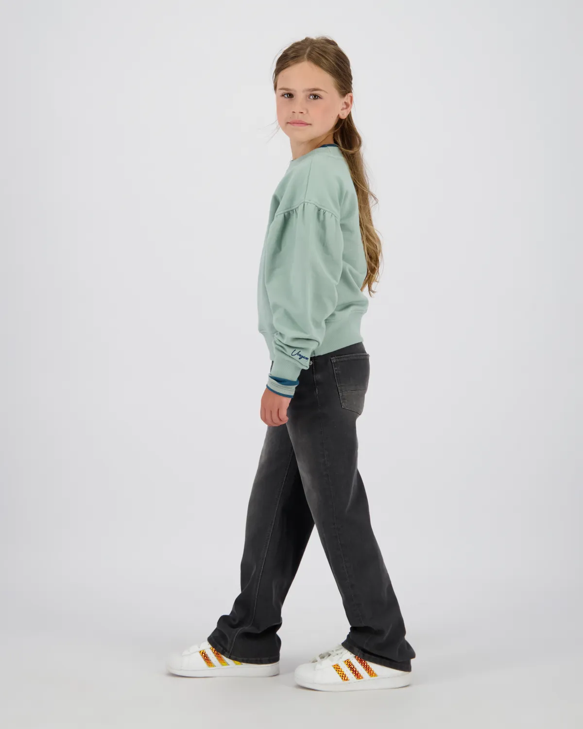 Girls Sweater Noran | Green