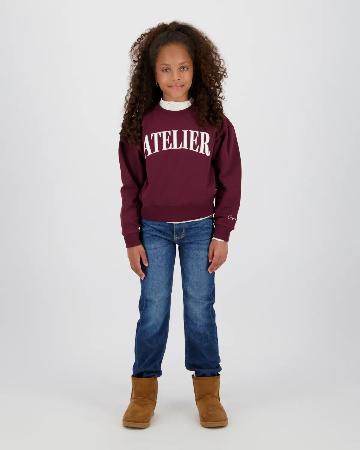 Girls Sweater Noran | Red