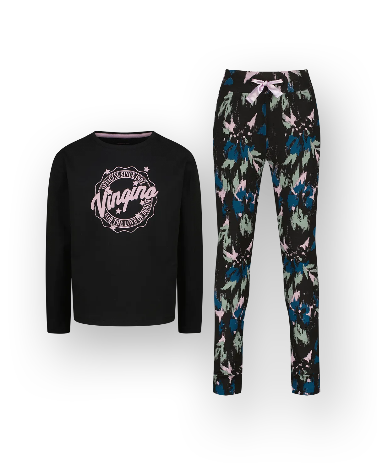 Meisjes Pyjama Wayra | Zwart
