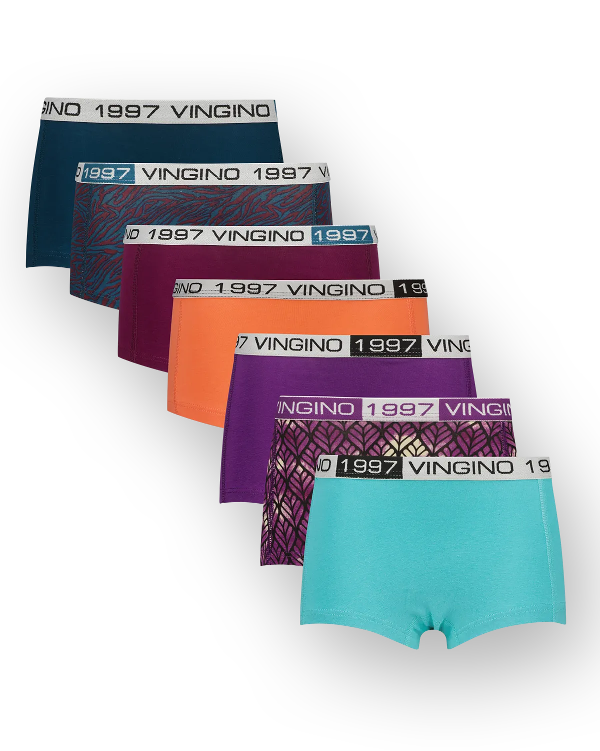 Meisjes Hipster mutli 7 pack | Blauw