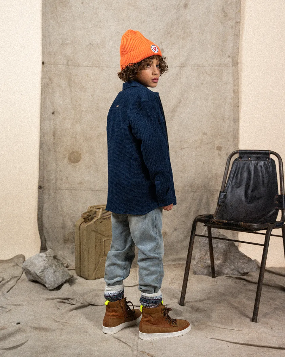 Jongens Shirt Leroy | Blauw