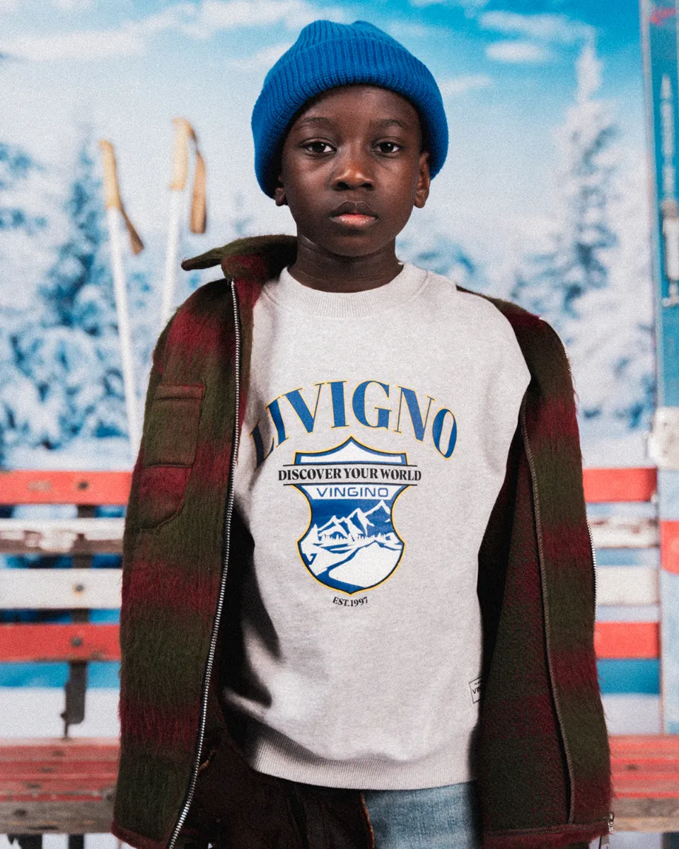 Jongens Sweater Nuri | Grijs