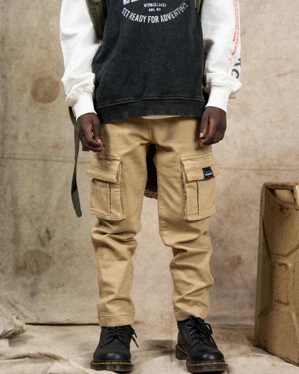 Jongens Loose Jeans Claudio | Zand
